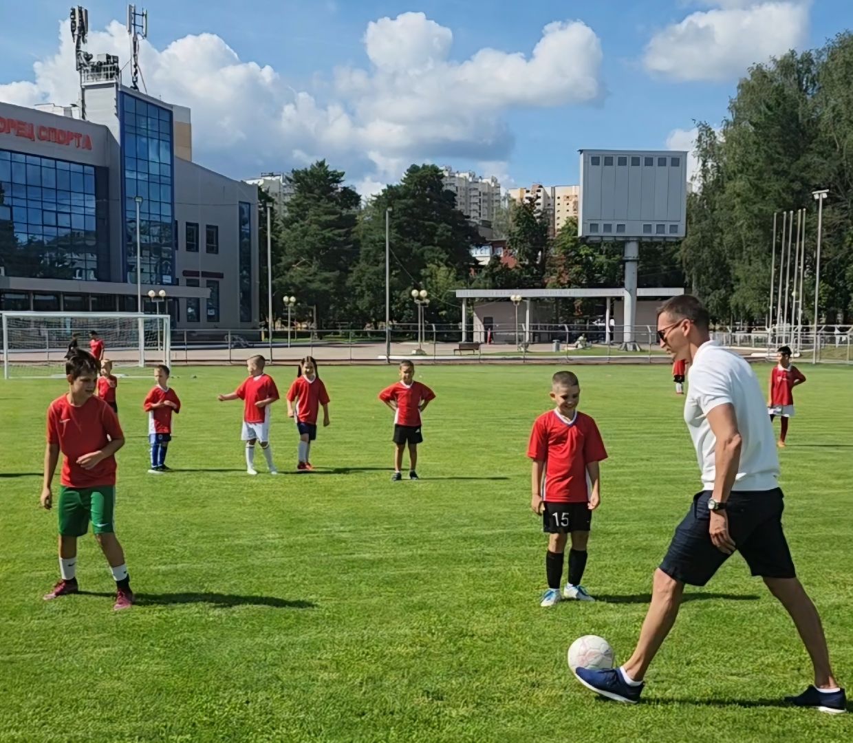 красноармейск, городской округ пушкинский, футбол, день физкультурника, александр легков,