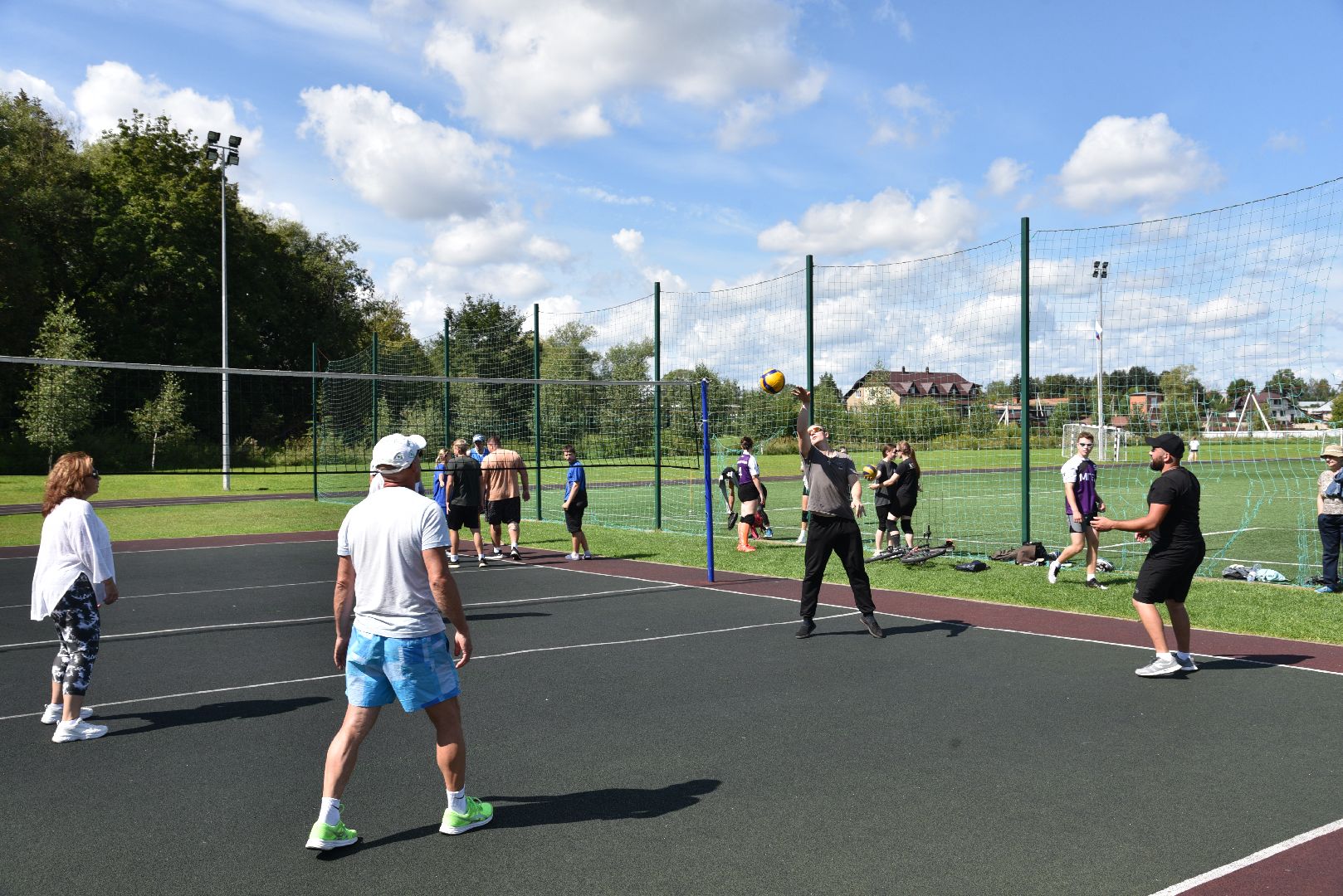 лотошино, лотошинский стадион, день физкультурника, спорт, соревнование,