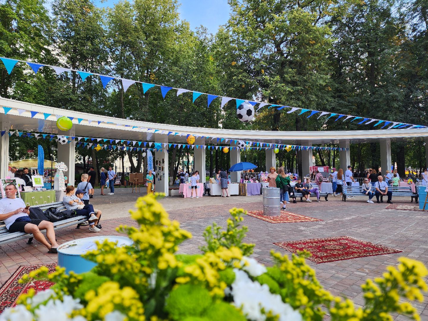Подольск, день физкультурника, спорт в подмосковье, Парк талалихина,