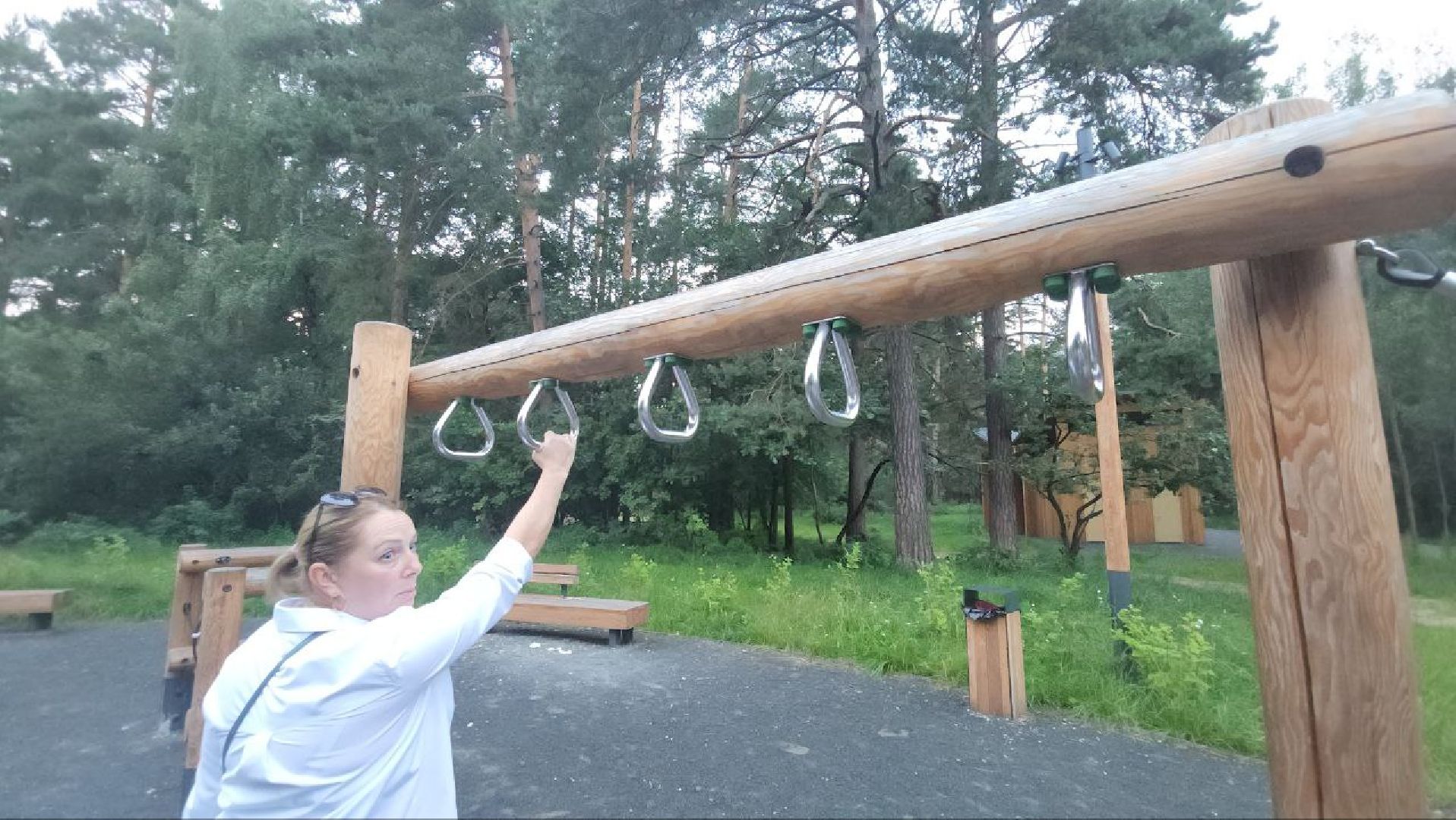 люберцы, глава администрации Люберец Владимир Волков, парк Лесная опушка, выездная администрация,