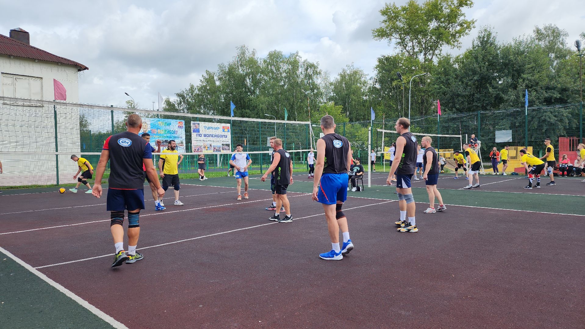 турнир по волейболу, день физкультурника, Старая Купавна, Богородский городской округ,