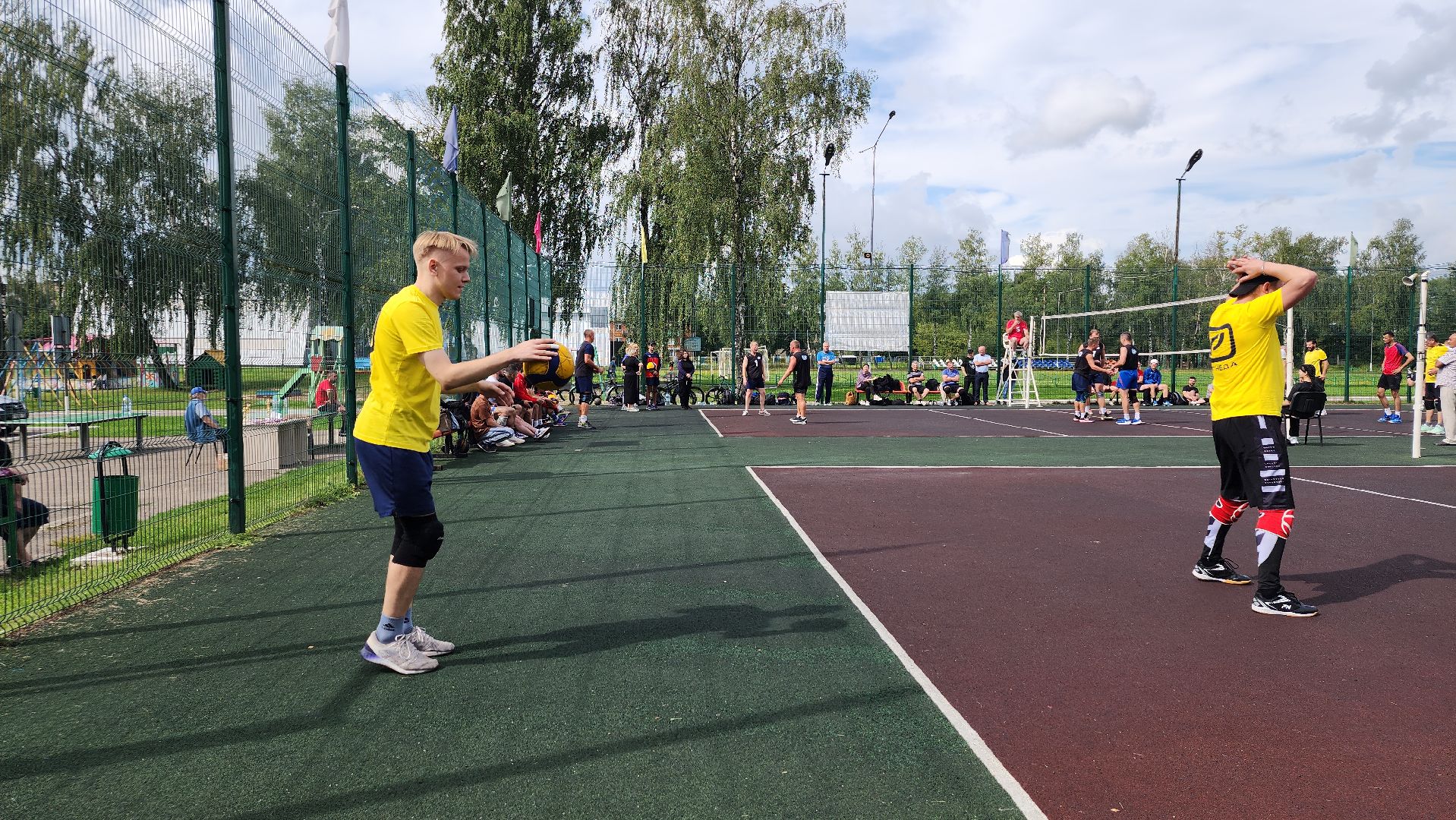 турнир по волейболу, день физкультурника, Старая Купавна, Богородский городской округ,