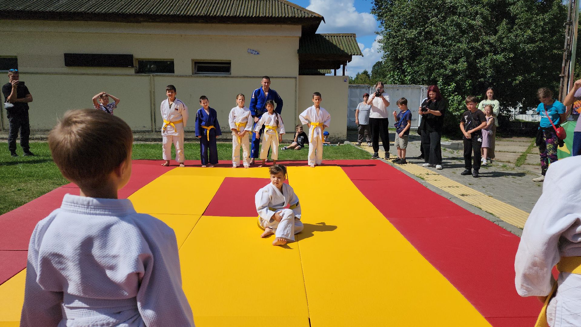 шатура, дзюдо, показательное вступление дзюдоистов, спорт шатура, культурная шатура,