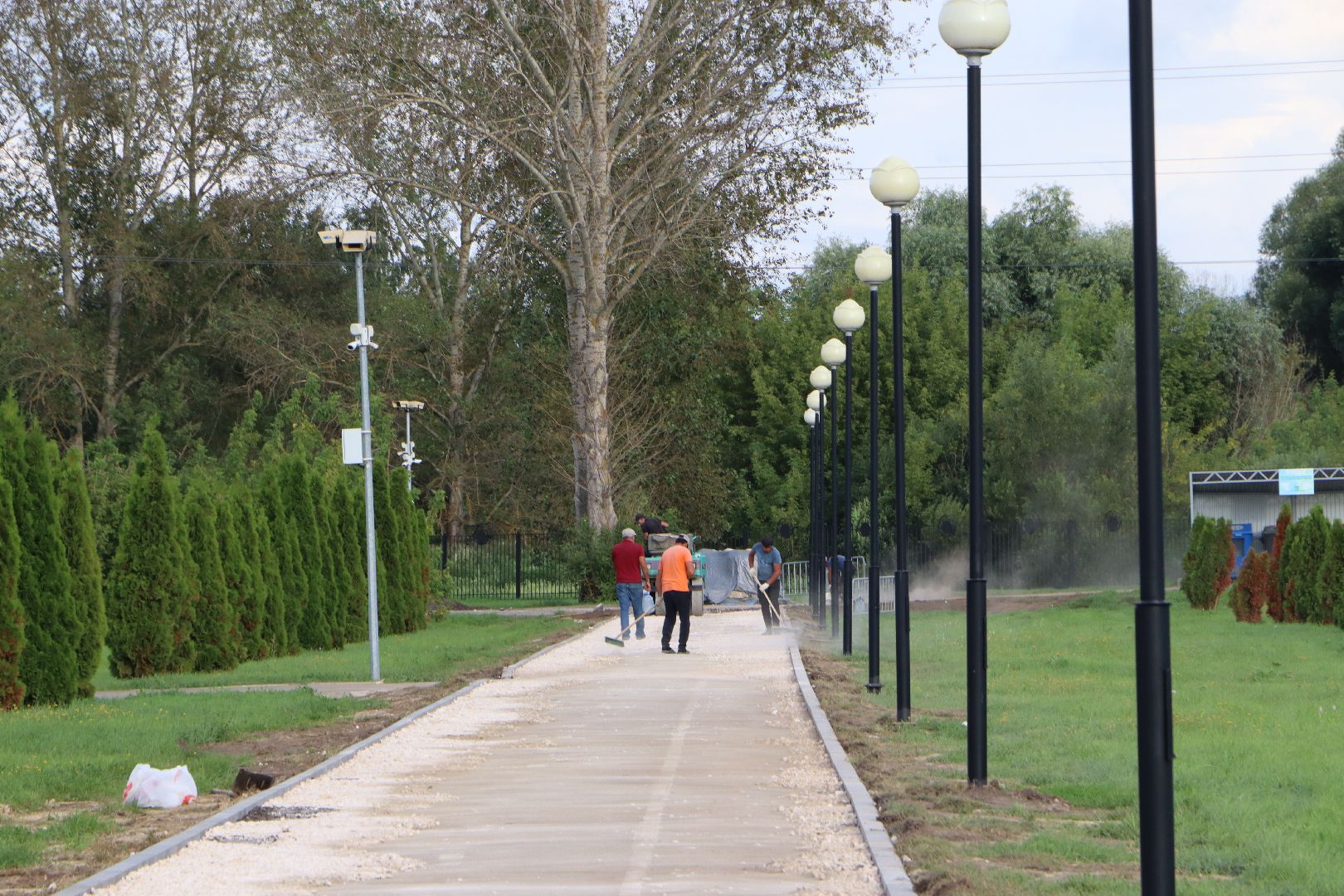 Парк Серебряный, Серебряные Пруды, Парки Подмосковья, ремонт, велодорожка, 100 лет Серебряно-Прудскому району,
