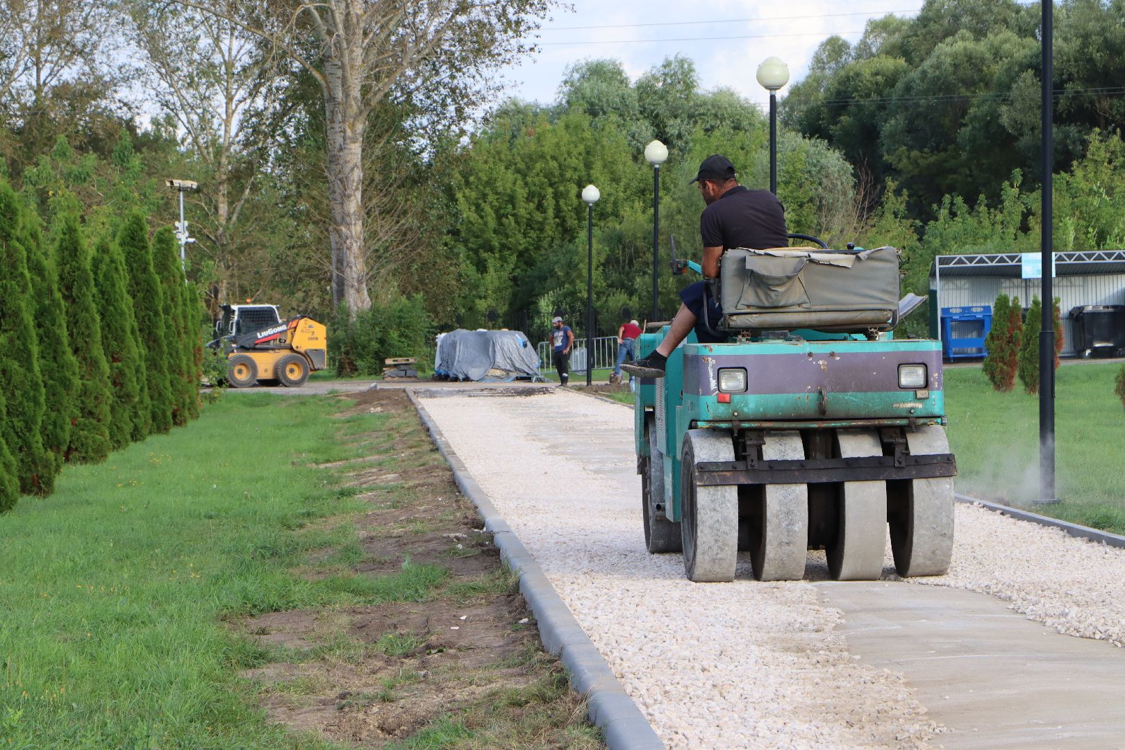 Парк Серебряный, Серебряные Пруды, Парки Подмосковья, ремонт, велодорожка, 100 лет Серебряно-Прудскому району,