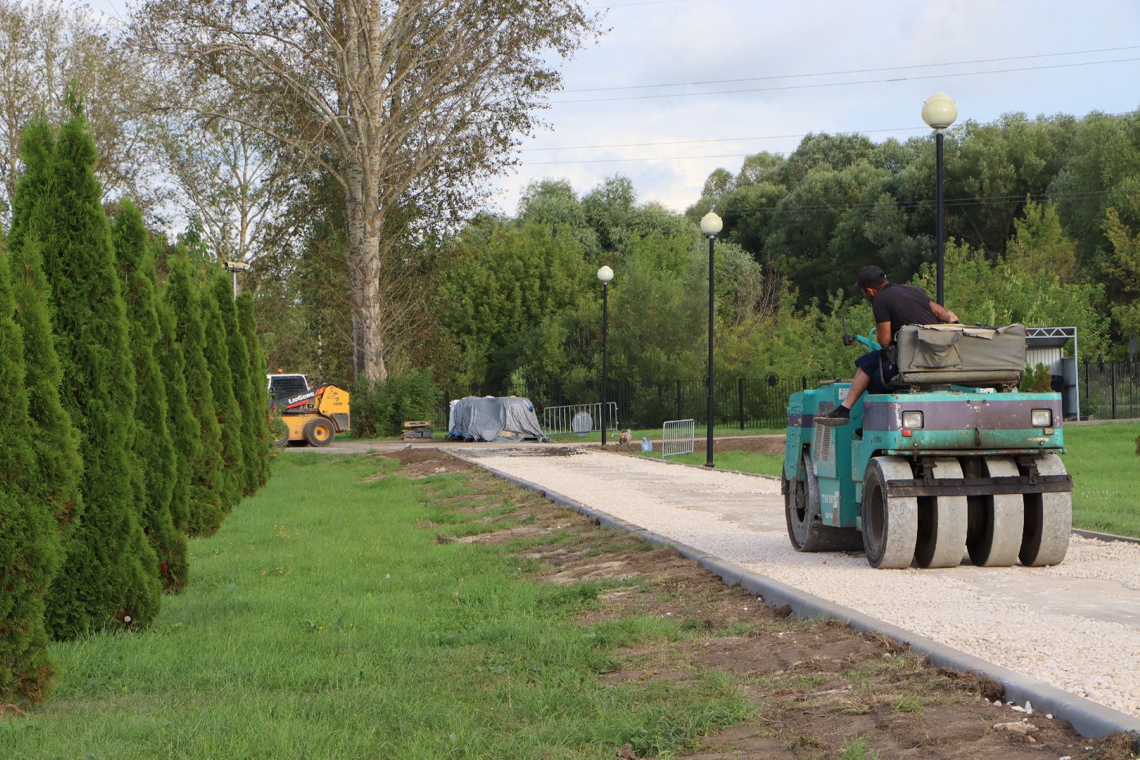 Парк Серебряный, Серебряные Пруды, Парки Подмосковья, ремонт, велодорожка, 100 лет Серебряно-Прудскому району,