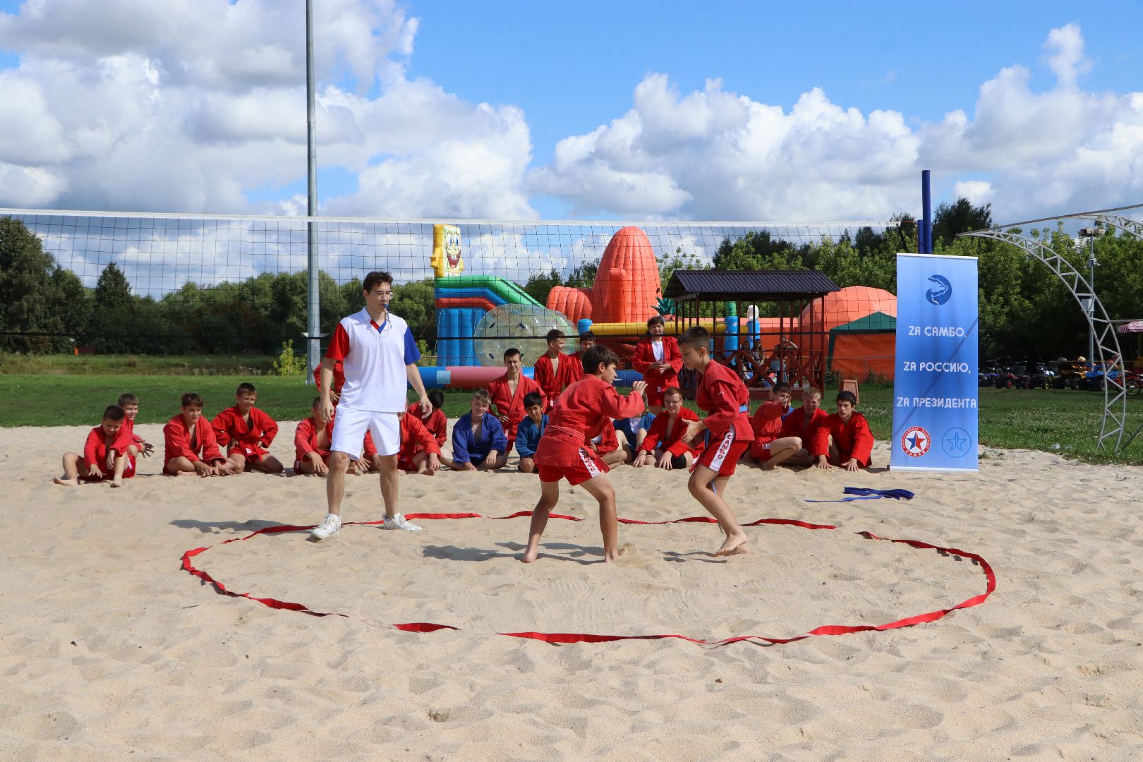 День физкультурника, парк Серебряный, Серебряные Пруды, зарядка,