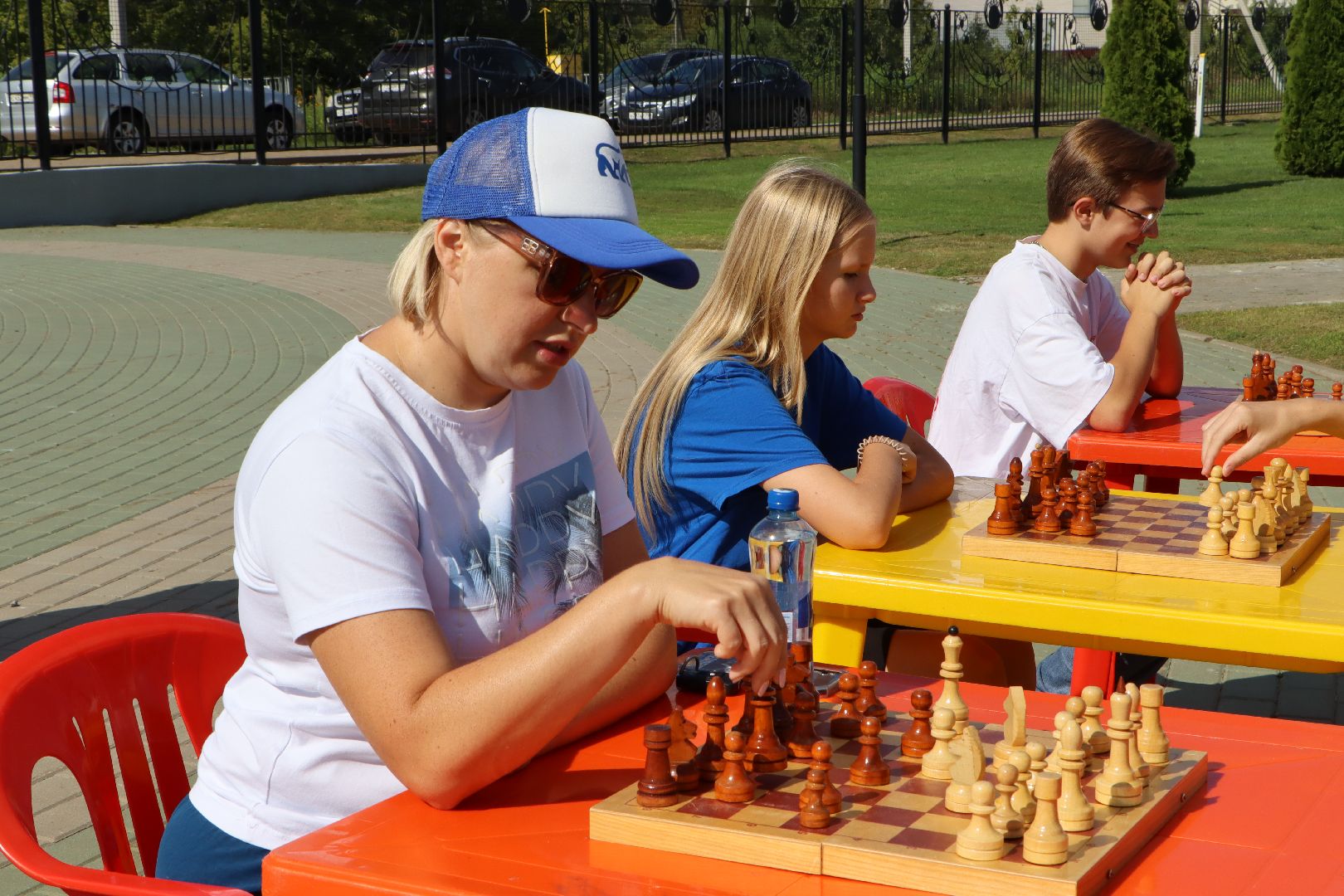 День физкультурника, парк Серебряный, Серебряные Пруды, зарядка,