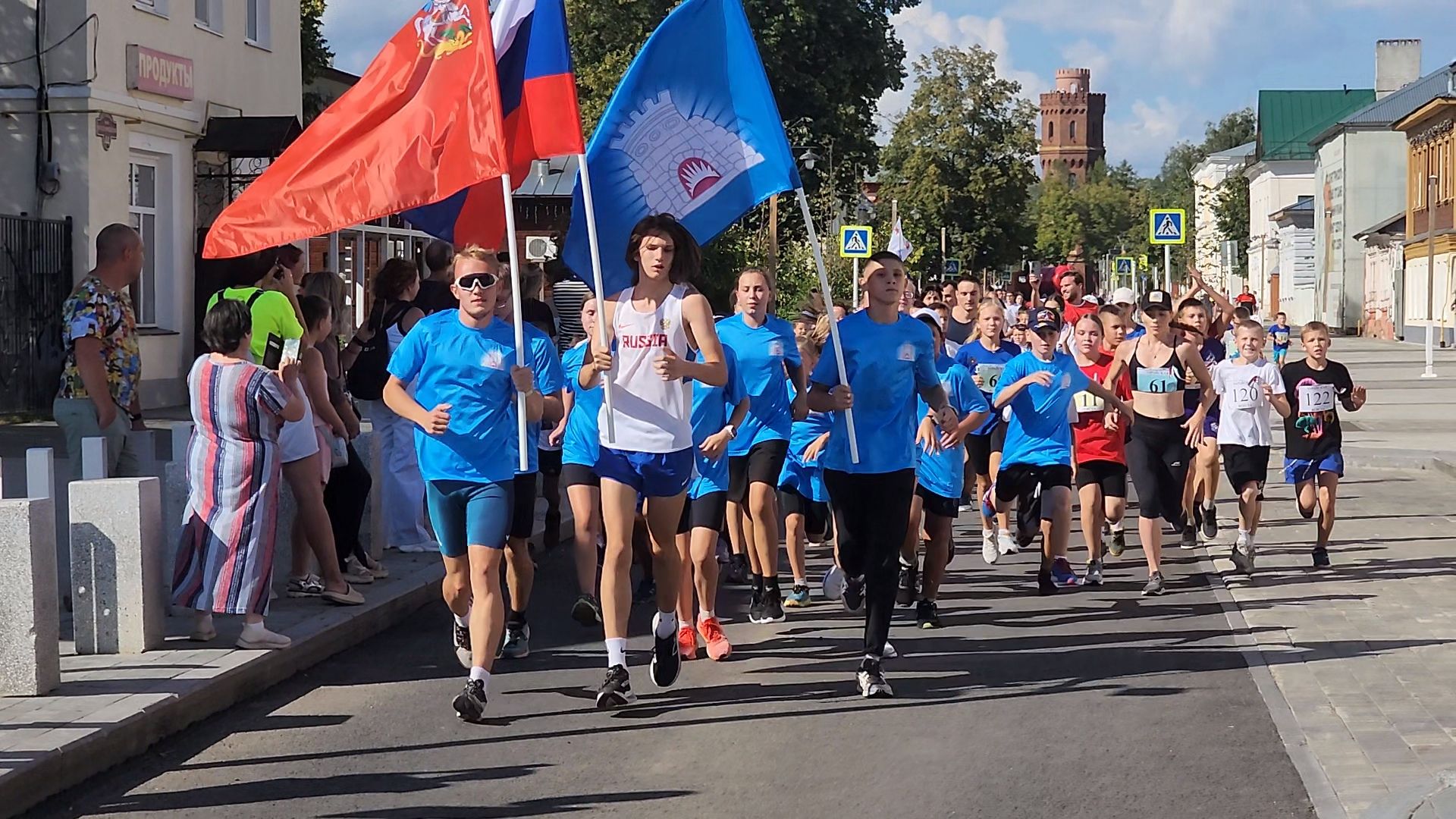 Зарайск, день города, день физкультурника,