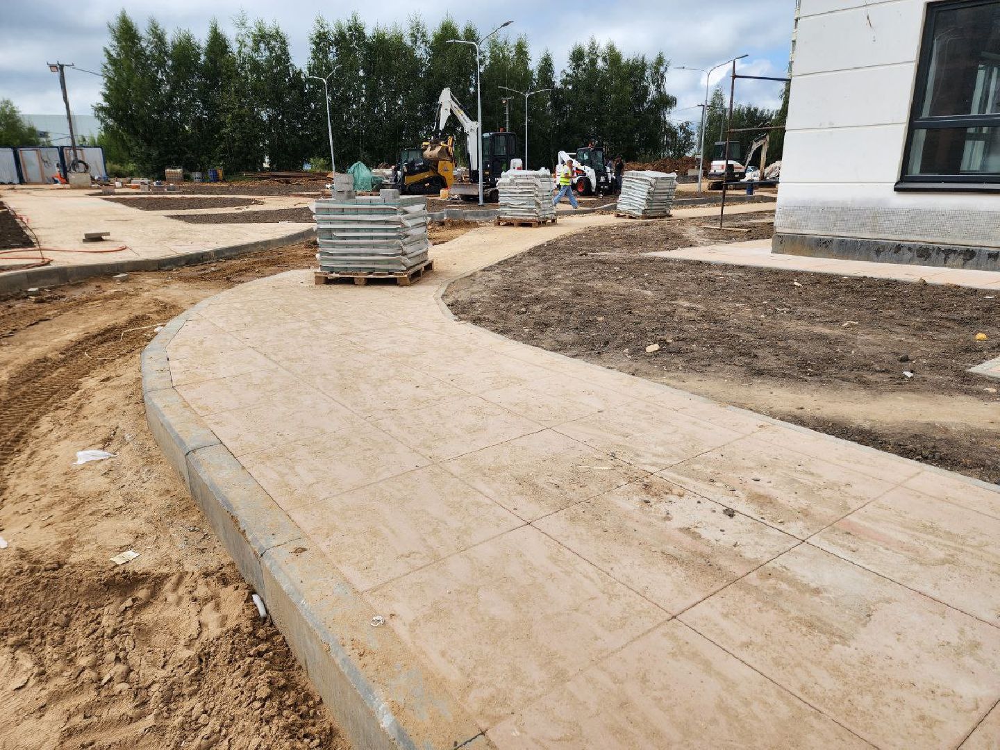 Солнечногорск, Строительство, Детский сад, Дети, работы,