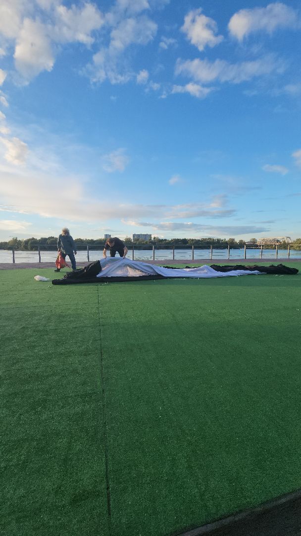 долгопрудный, юсуповский сквер, водная сцена, кинопоказ, день города,