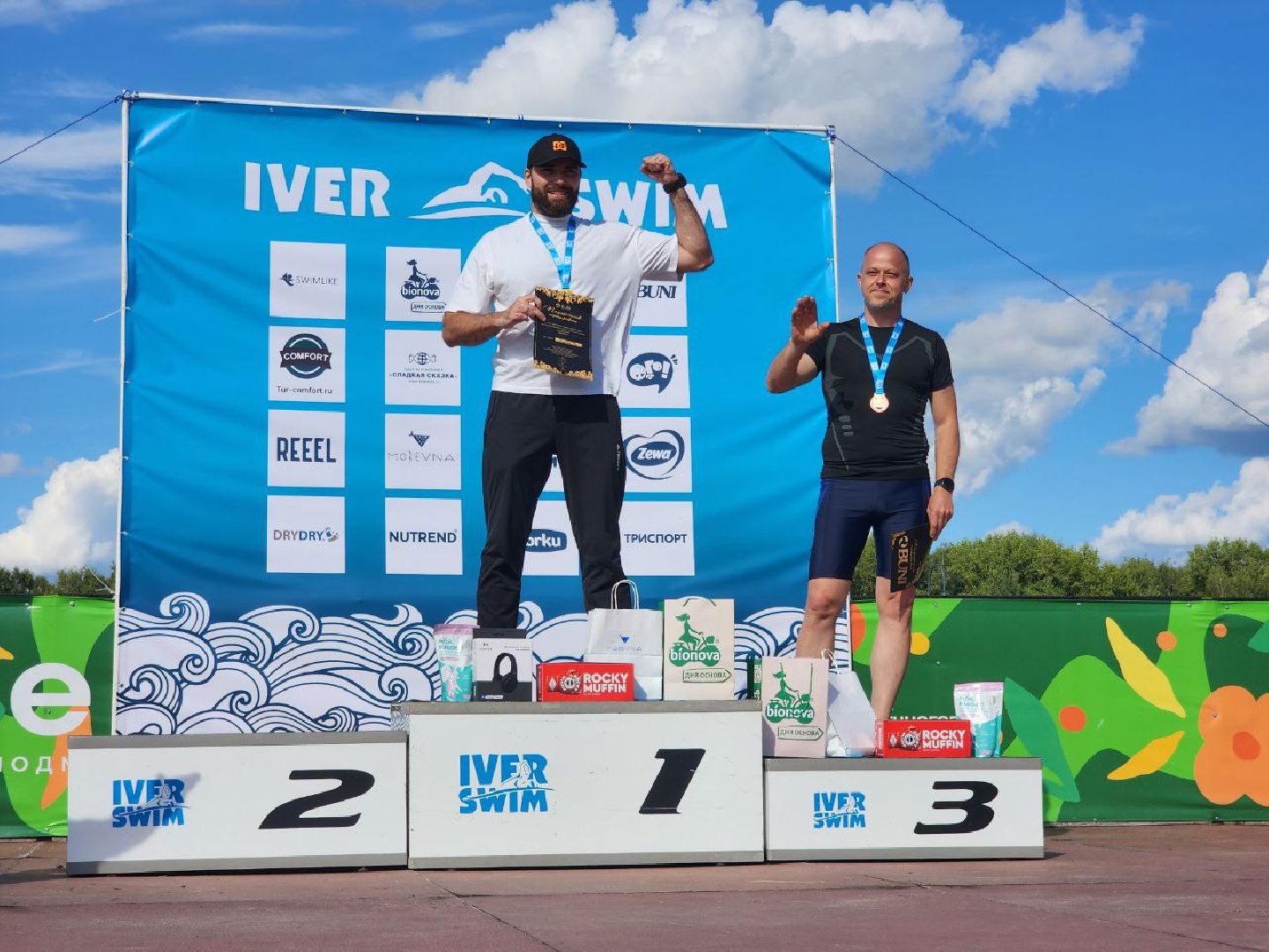 Солнечногорск, Заплыв, Озеро Сенеж, Соревнования, Награждение,