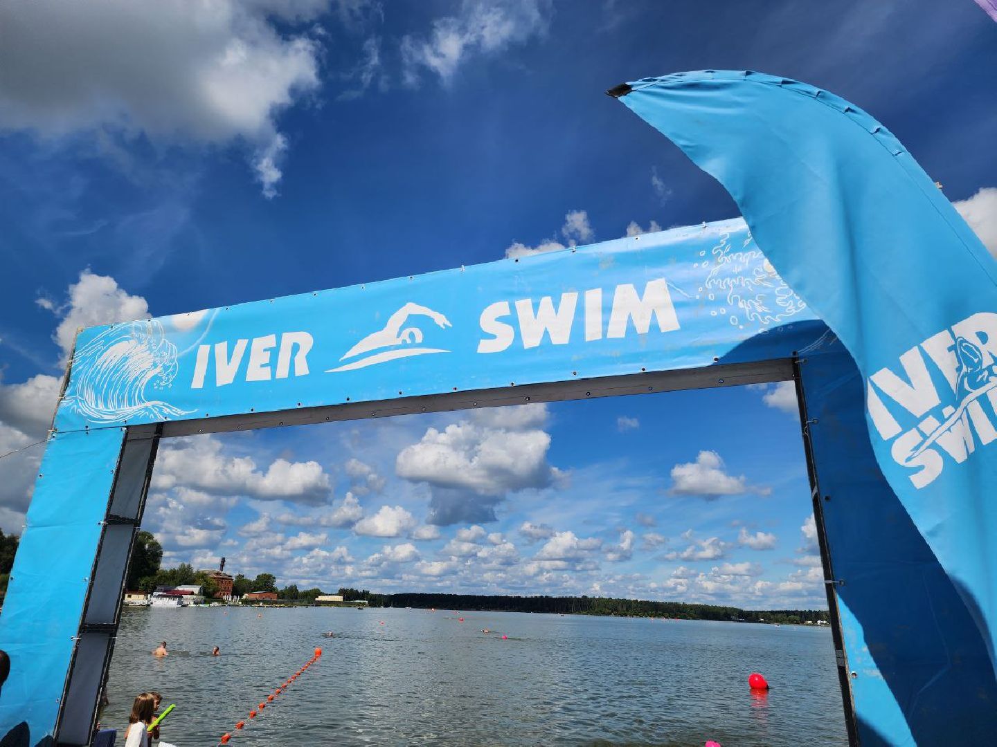 Солнечногорск, Заплыв, Озеро Сенеж, Соревнования, Награждение,