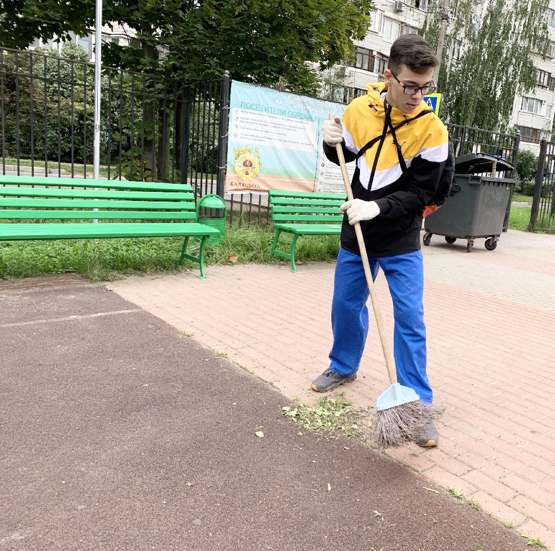 Балашиха, Подмосковье, эколагерь, Уборка мусора,