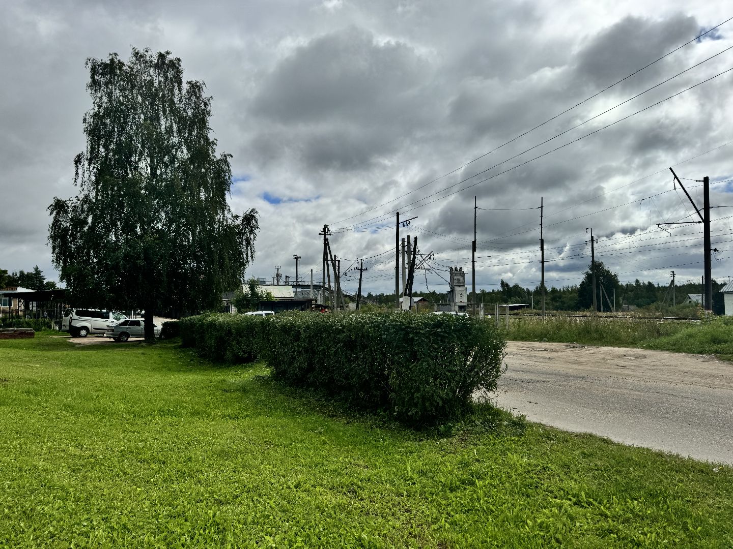 Шаховская, шаховская, благоуйстройство, подрезка кустов,