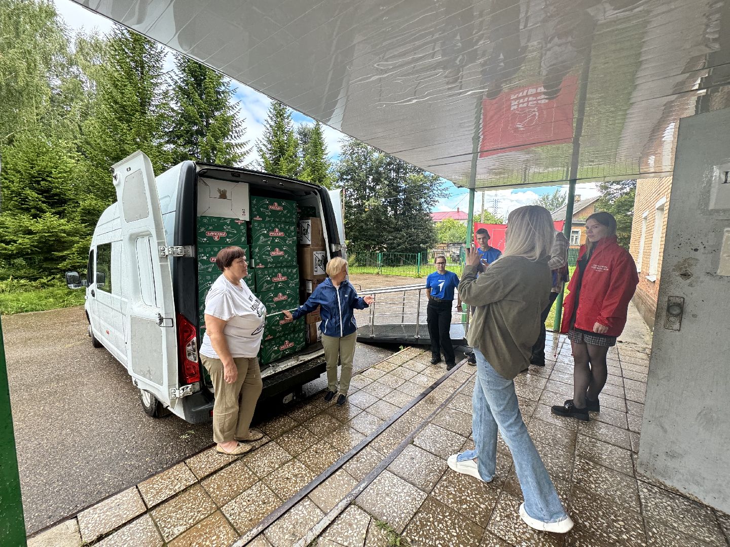 шаховская, волонеры, гуманитаная помощь, курск, курск мы рядом, доброе дело,