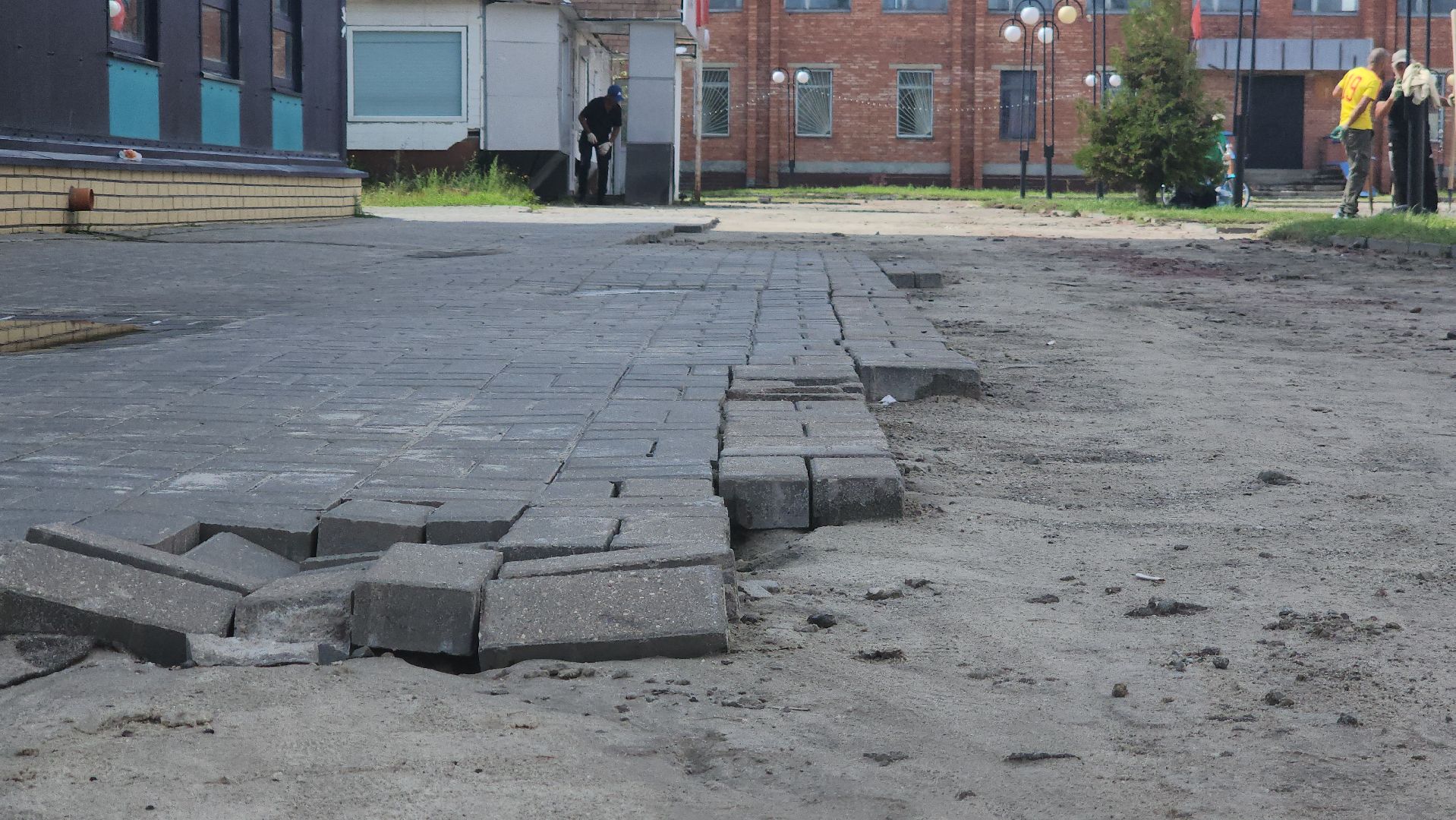 Жители, Электрогорск, Площадь, Благоустройство,Городской округ Павловский Посад, Люди,