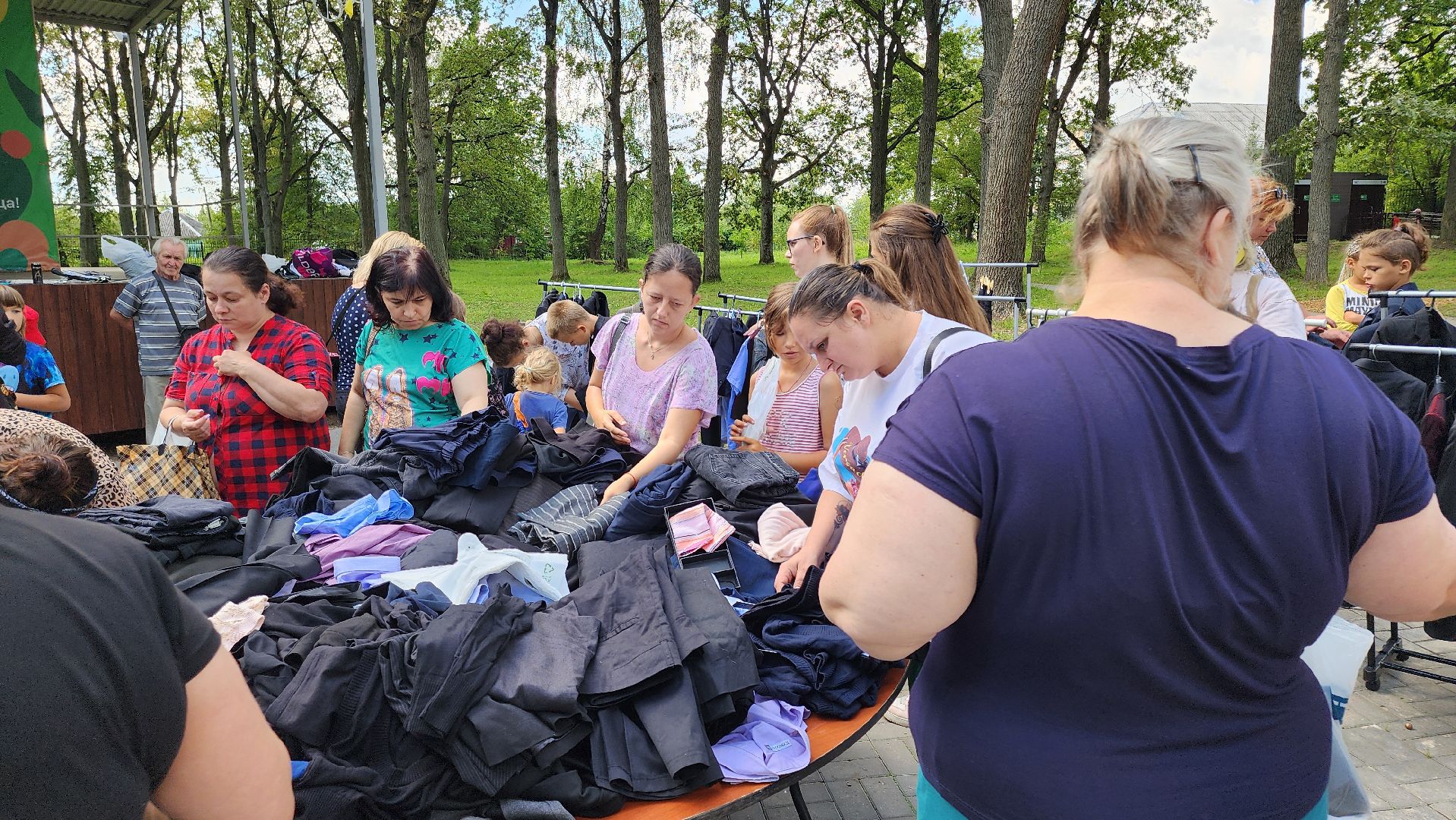 кашира, ожерелье, благотворительная ярмарка, школьная форма, многодетные семьи,