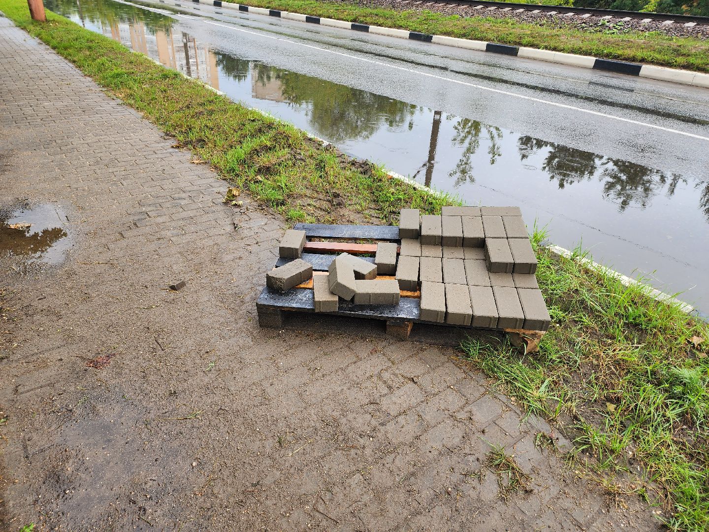 Дубна, Благоустройство, Пешеходная зона, Дорожные работы,