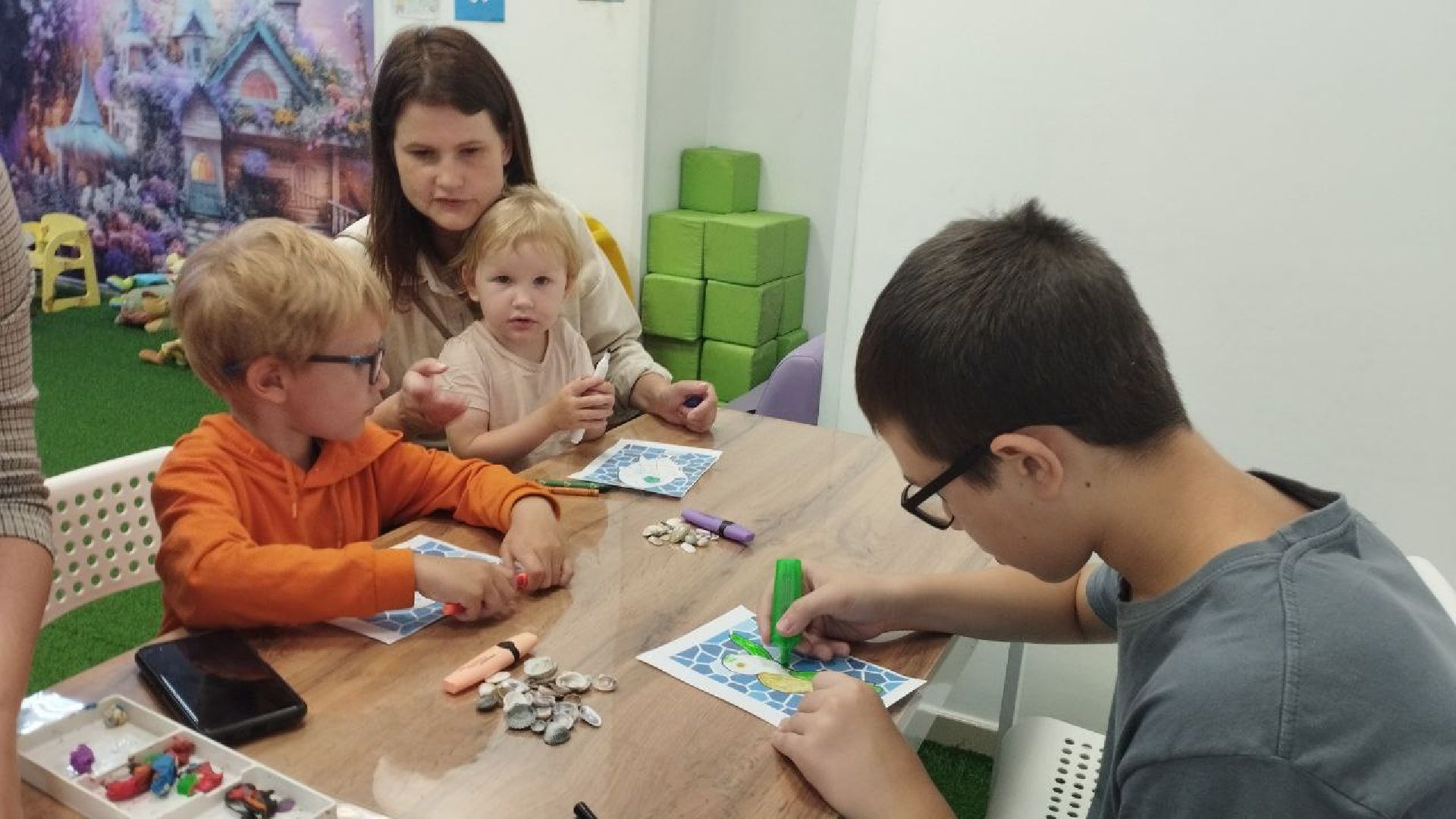 пушкино, дети, дети с овз, интерактивная игра, рыбы, мастер-класс,