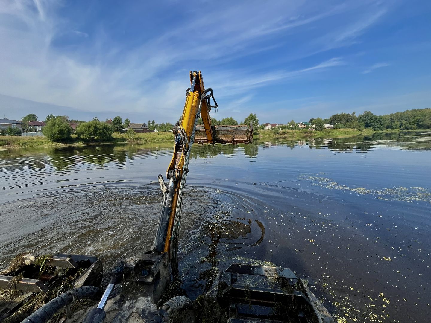 100 прудов и озер, санитарная очистка пруда, экология подмосковья, олег рожнов, наро-фоминский городской округ,