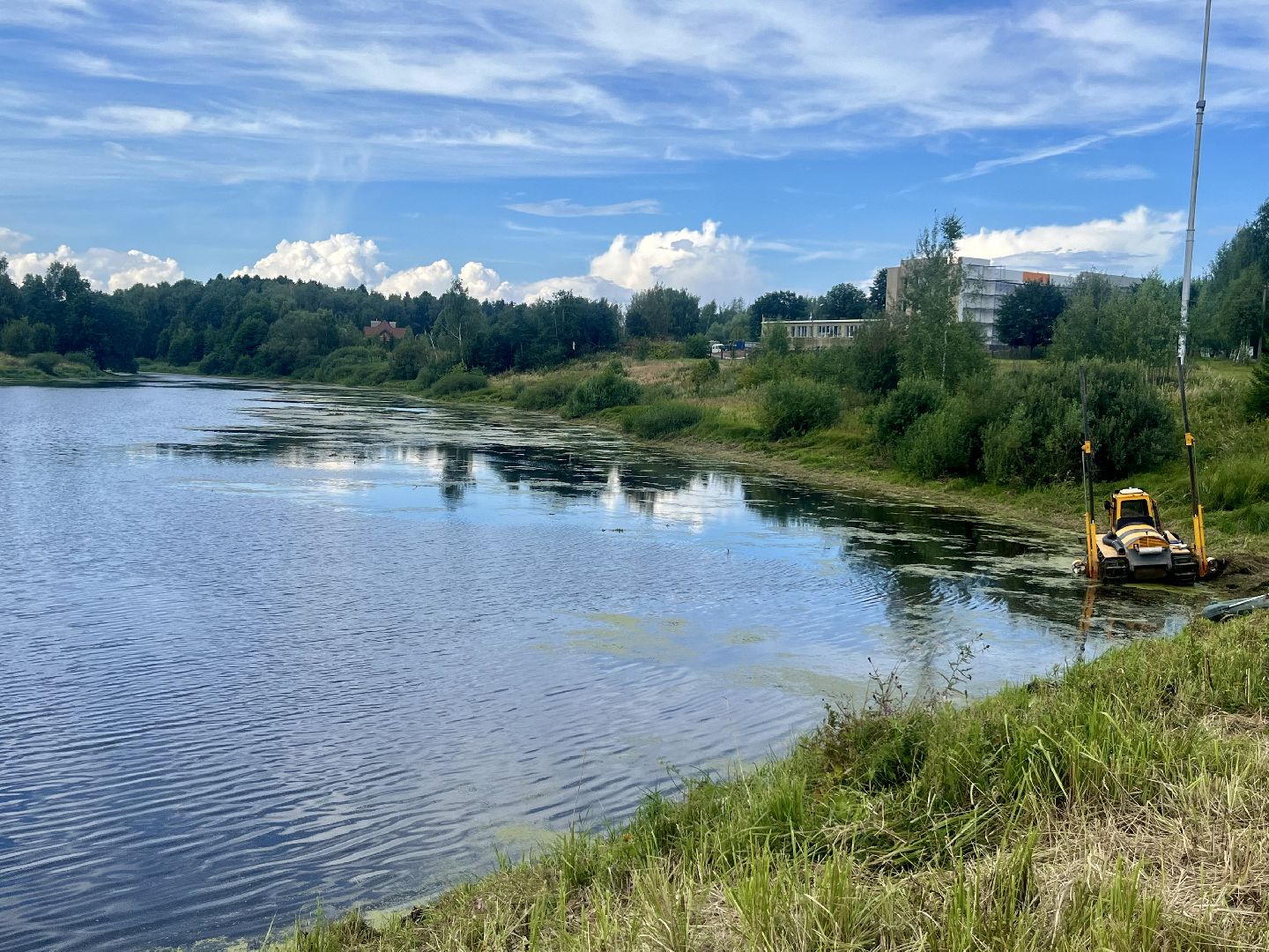 100 прудов и озер, санитарная очистка пруда, экология подмосковья, олег рожнов, наро-фоминский городской округ,