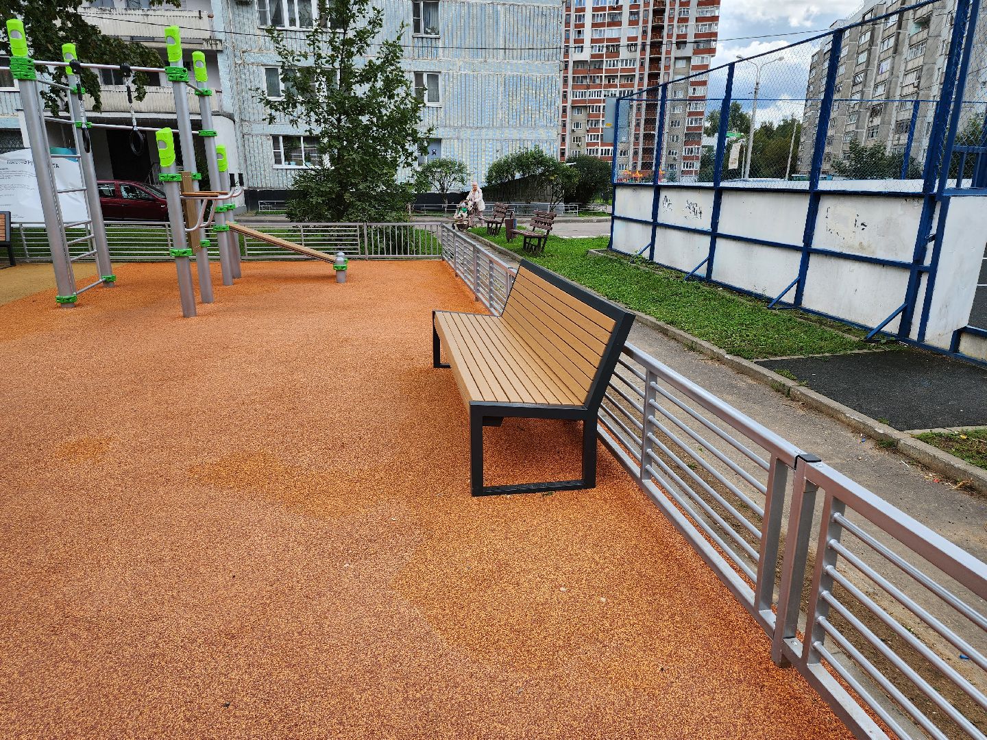 благоустройство в ленинском округе, новая детская площадка в видном, комплексное благоустройство, кбдт на школьной 83, комплексное благоустройство дворовых территорий, ленинский городской округ,