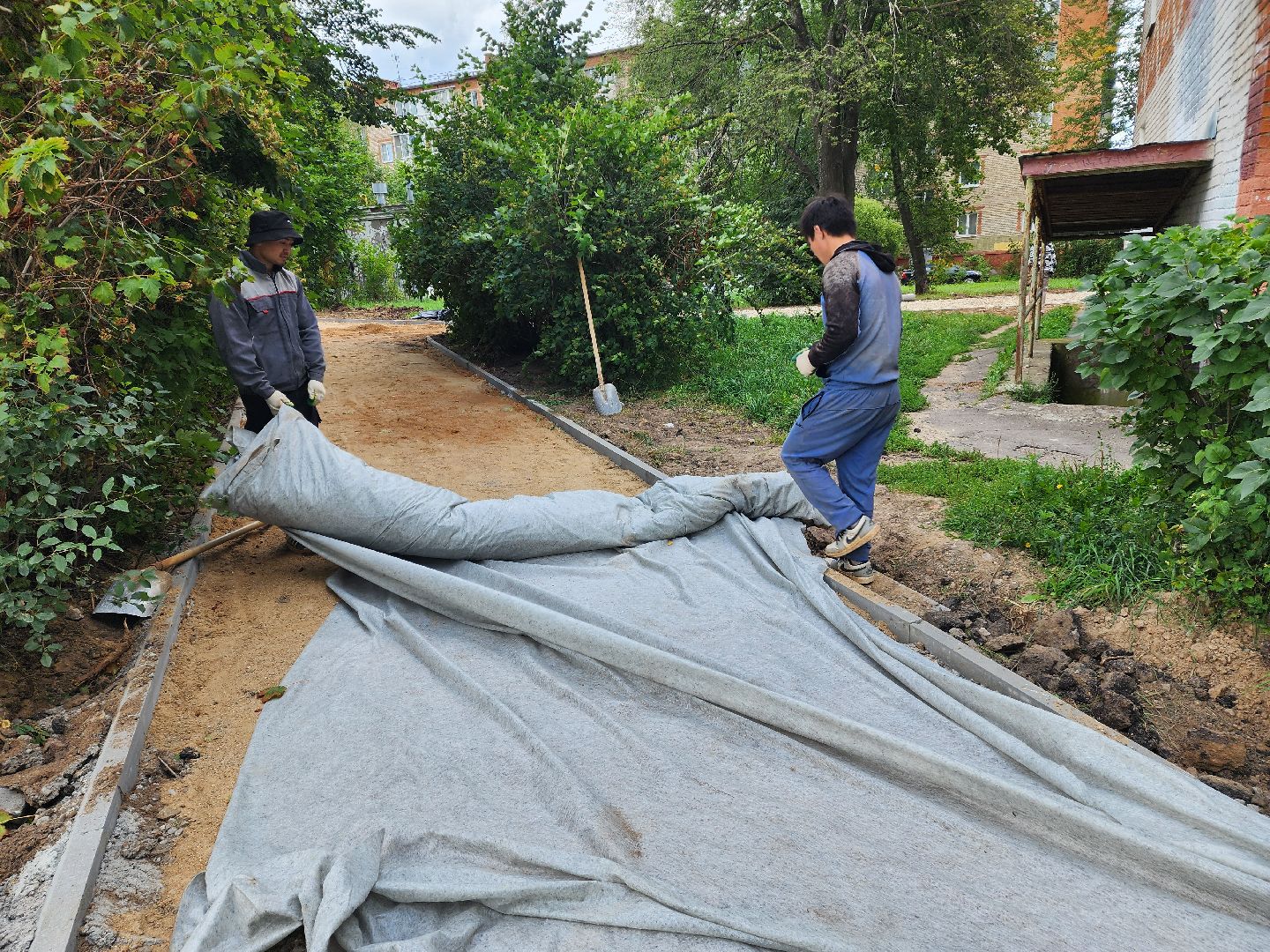 красноармейск, городской округ пушкинский, благоустройство дворов, комплексное благоустройство,