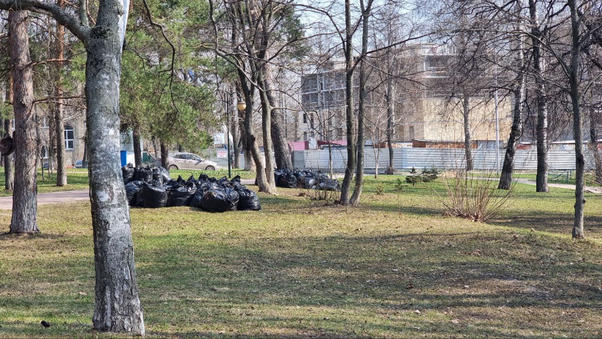 благоустройство, Дзержинский, уборка, сквер Победы
