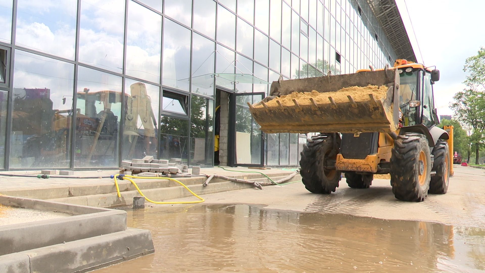 Реутов, строительство, ФОК, физкультура, гимнастика, баскетбол, высокие потолки,