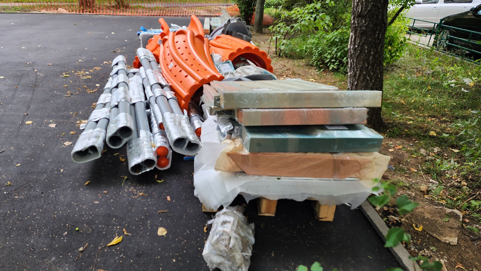 модернизация детских площадок, благоустройство, новые игровые формы,