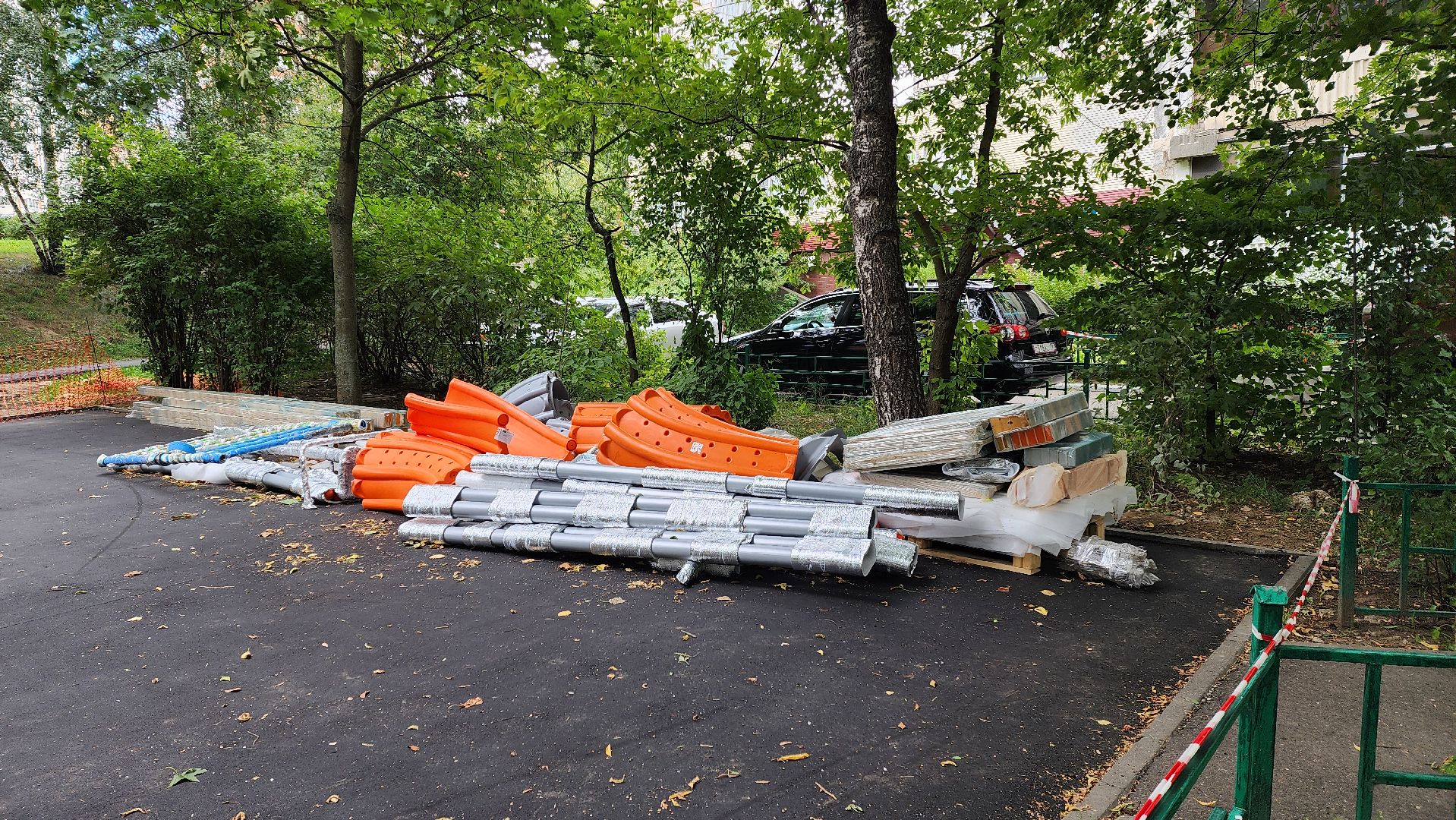 модернизация детских площадок, благоустройство, новые игровые формы,