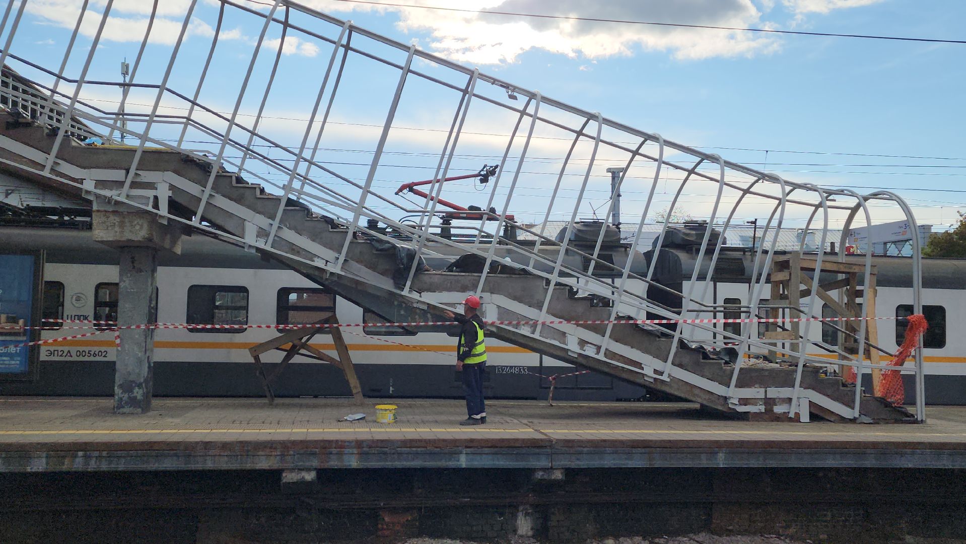 Мост, Ржд, Лобня, Станция Лобня, Ремонт,