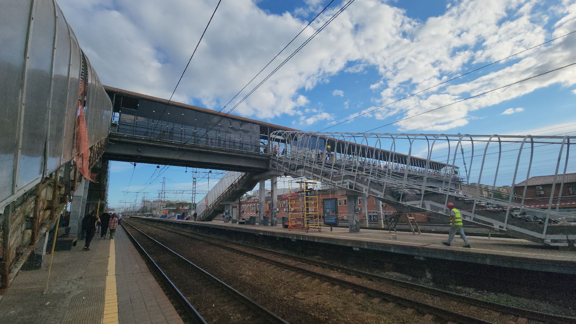 Мост, Ржд, Лобня, Станция Лобня, Ремонт,