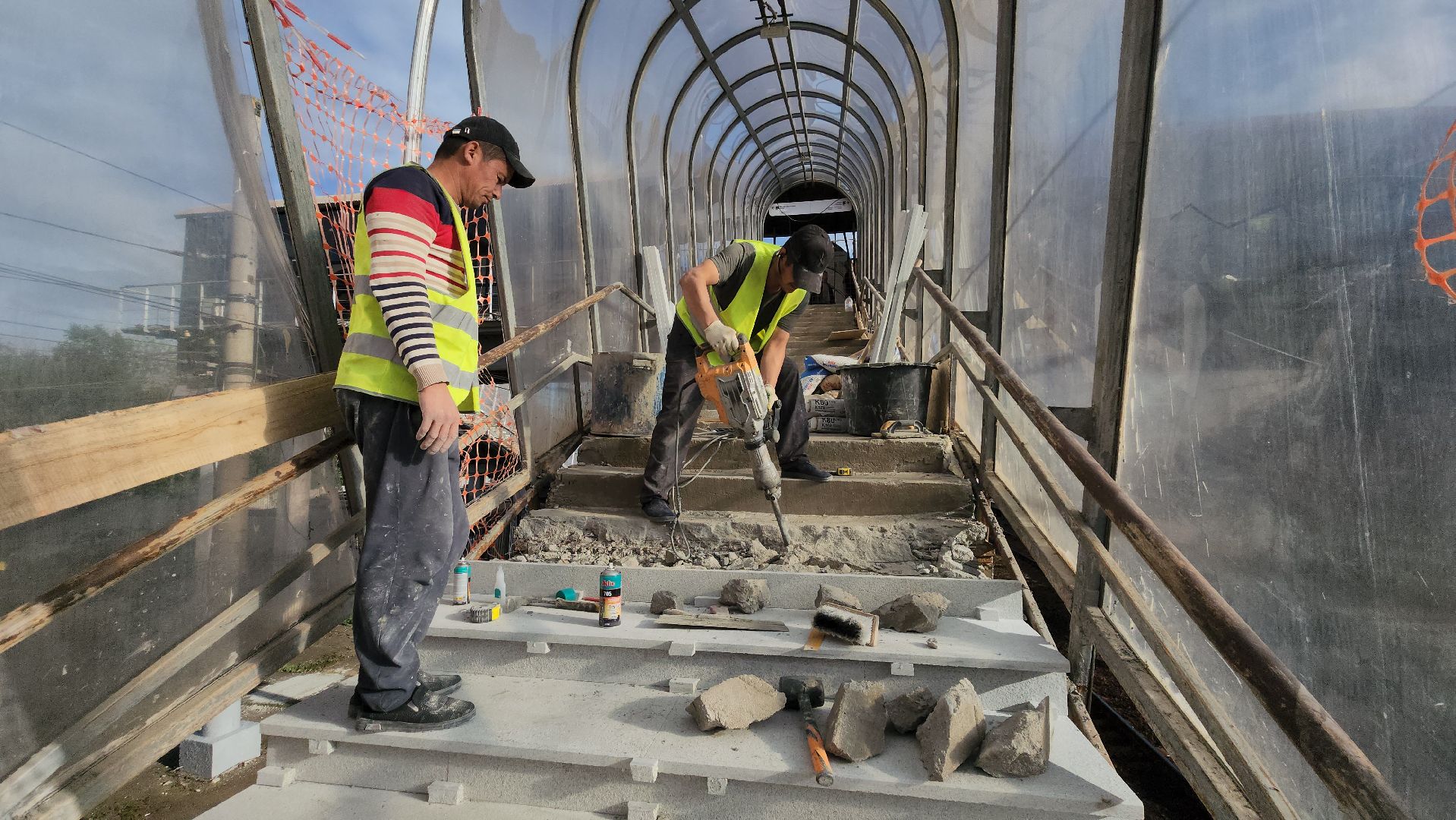 Мост, Ржд, Лобня, Станция Лобня, Ремонт,