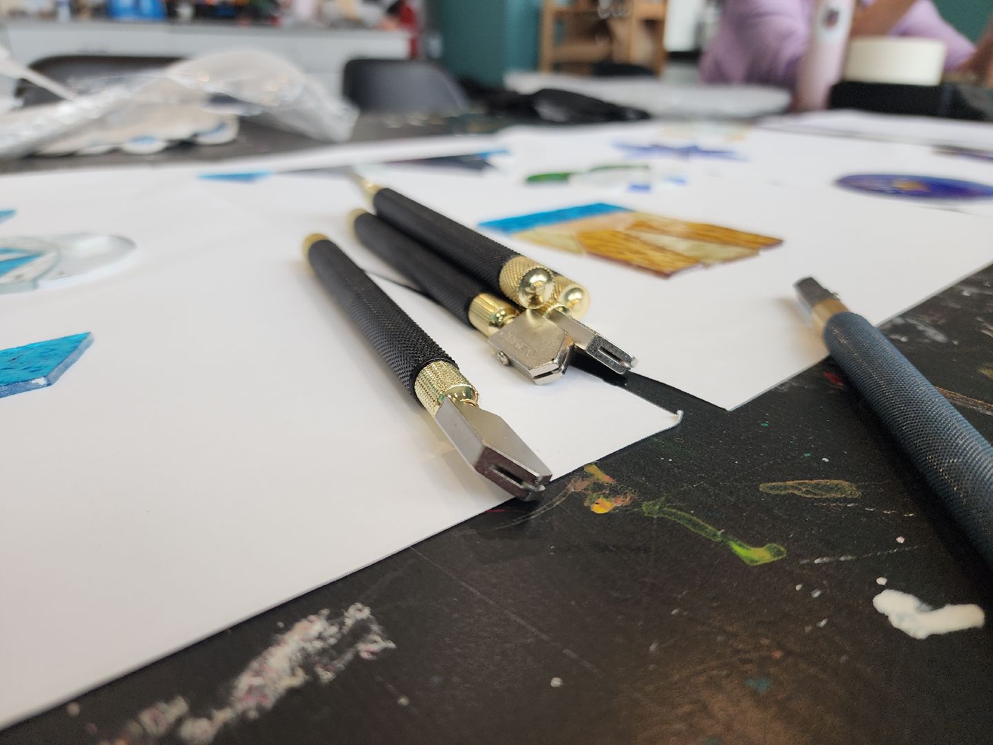 Черноголовка, мастер класс, Витражные стекла, Общество,