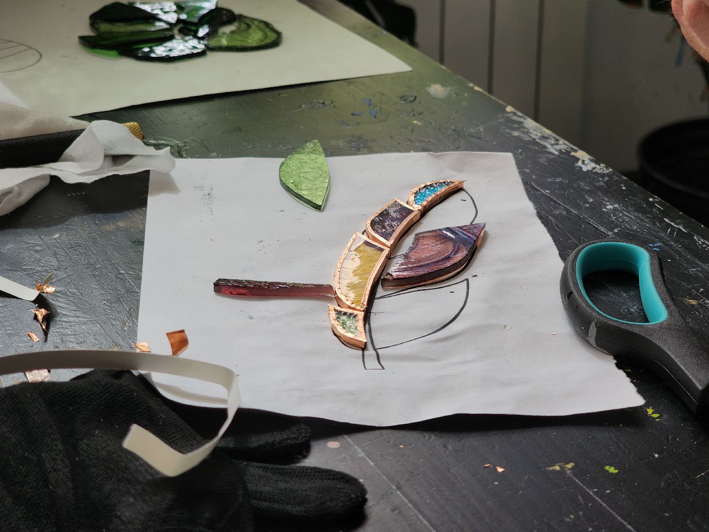 Черноголовка, мастер класс, Витражные стекла, Общество,