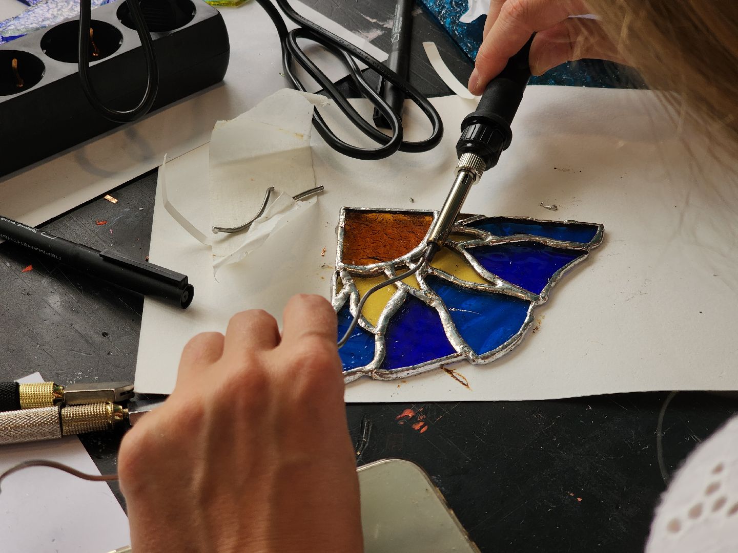 Черноголовка, мастер класс, Витражные стекла, Общество,