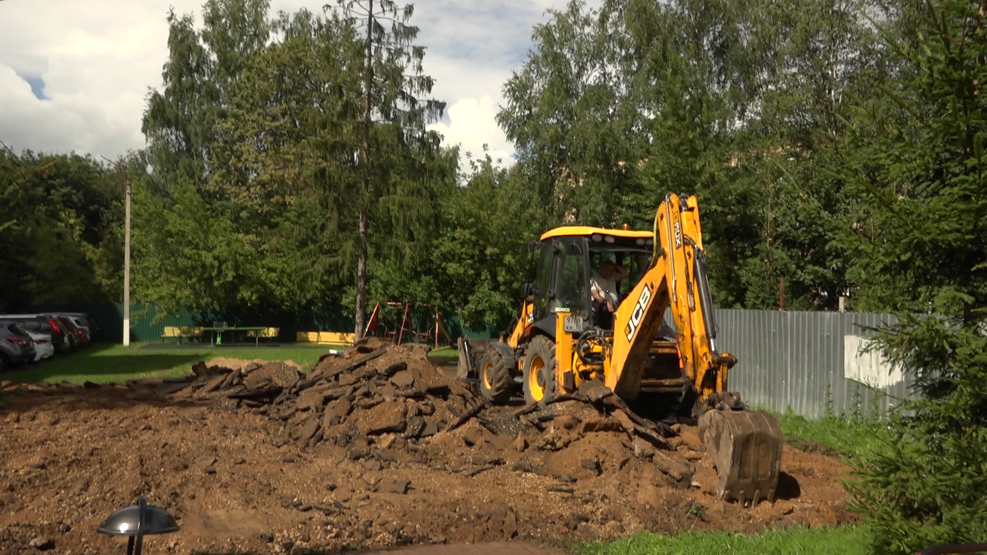 благоустройство территории, комплексное благоустройство двора, власиха благоустройство территории, новая детская площадка, игровой комплекс Власиха,