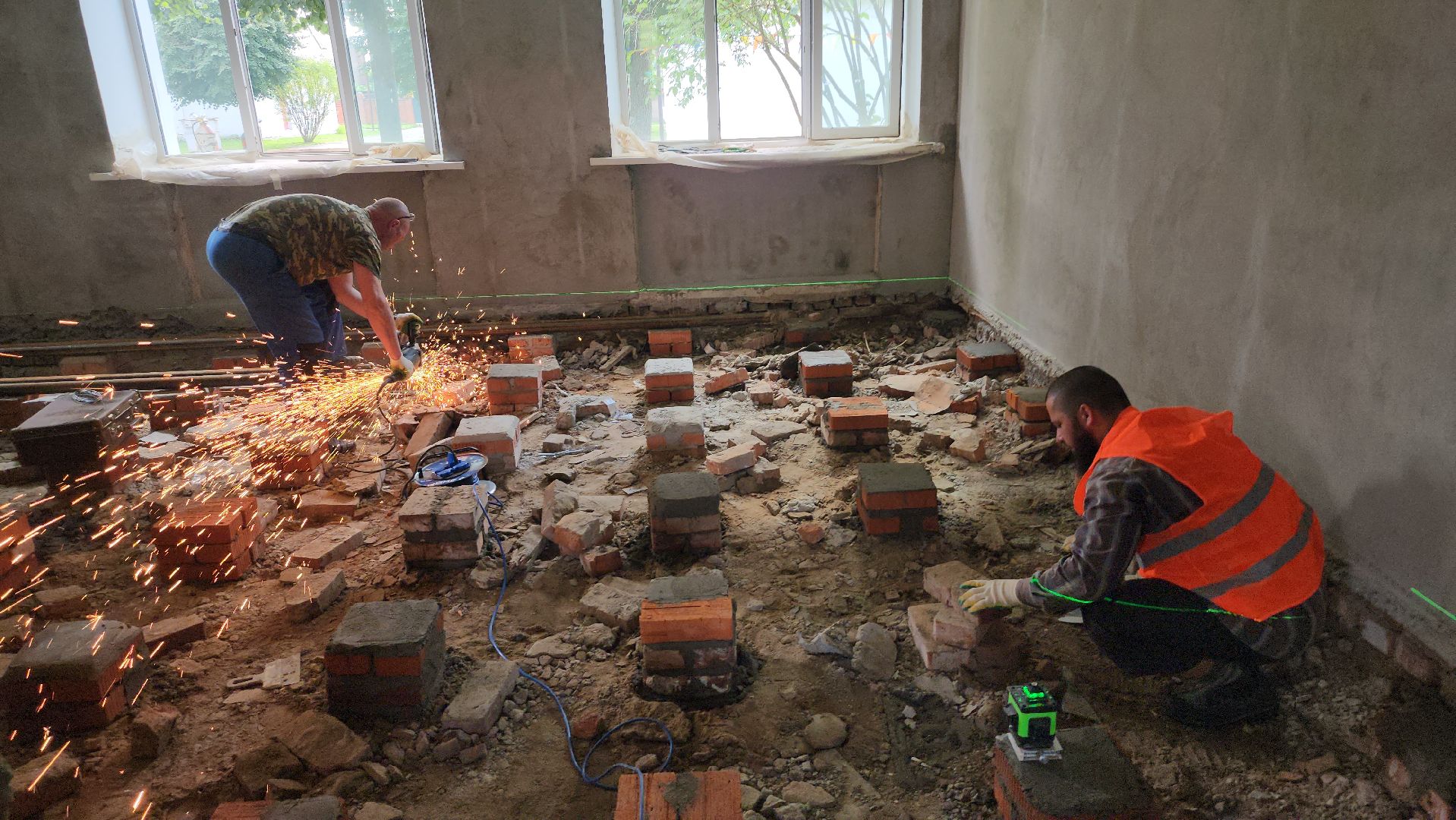 серпухов, центр профориентации молодежи, улица парковая, капитальный ремонт, трудоустройство,