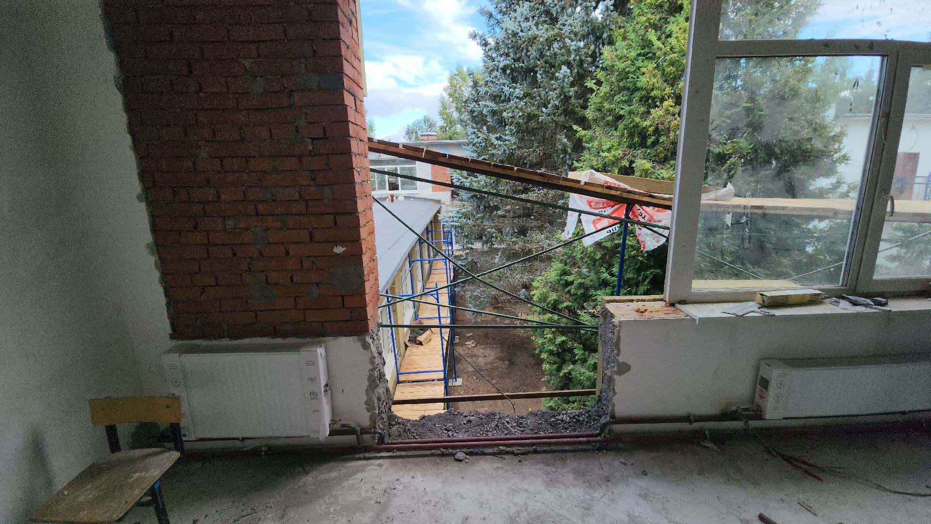 серпухов, поселок пролетарский, детский сад, капитальный ремонт, пожарные лестницы,