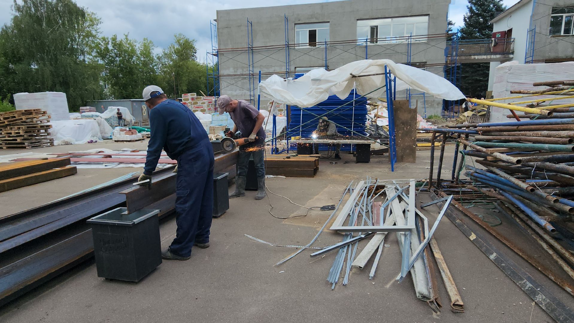 серпухов, поселок пролетарский, детский сад, капитальный ремонт, пожарные лестницы,