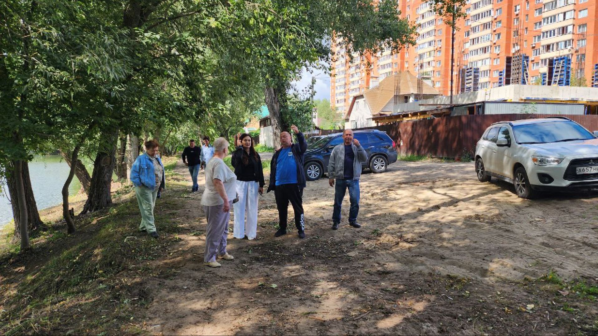 люберцы, очистка пруда, жители, благоустройство,