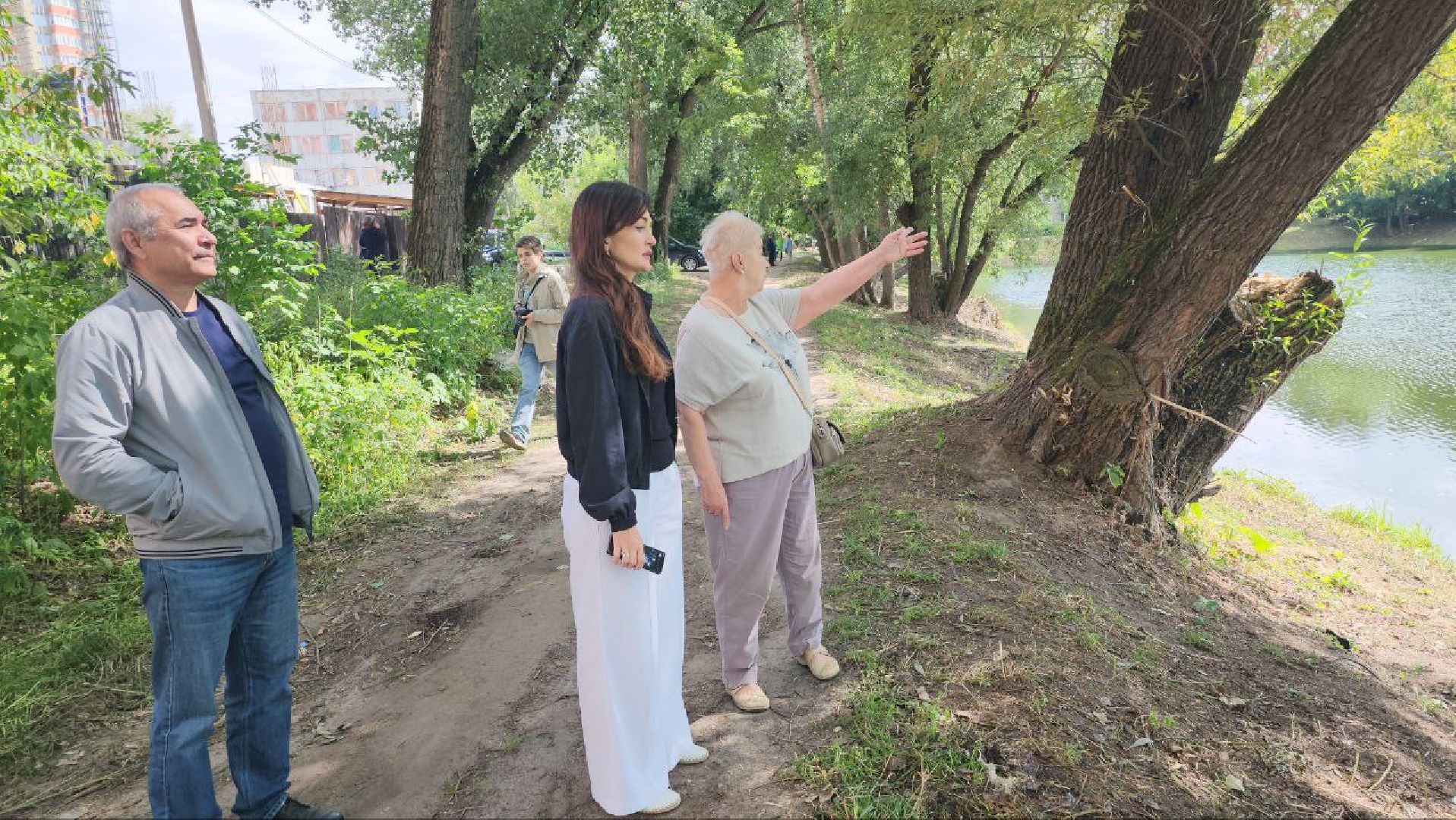люберцы, очистка пруда, жители, благоустройство,