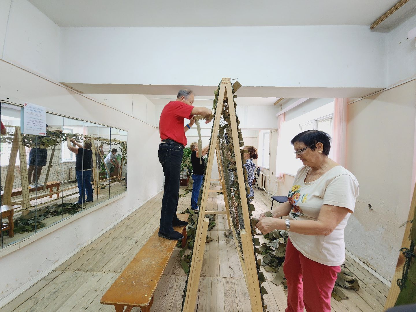 Егорьевск, маскировочная сеть, 500 штук, СВО, Подмосковье, Московская область,