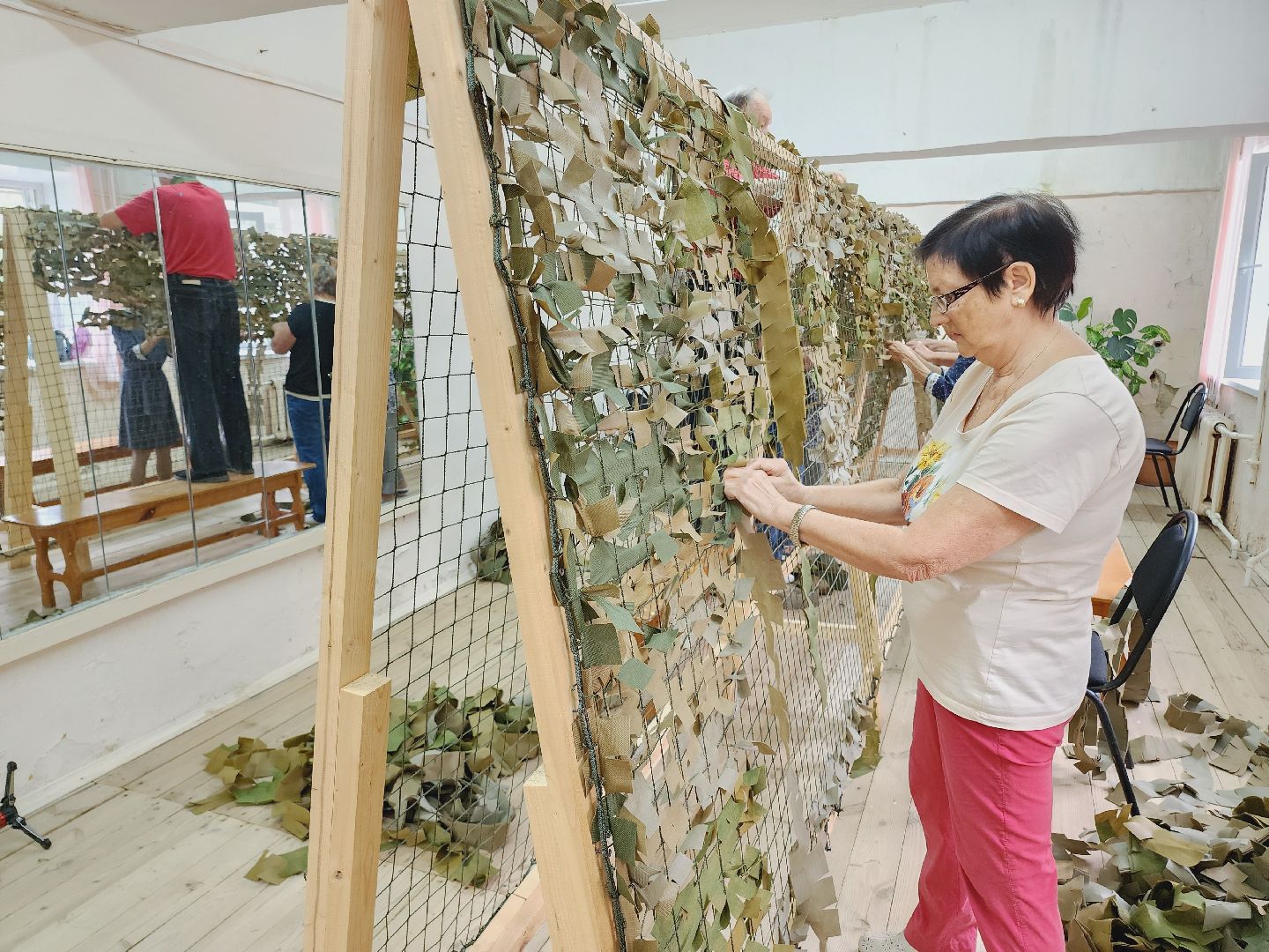 Егорьевск, маскировочная сеть, 500 штук, СВО, Подмосковье, Московская область,