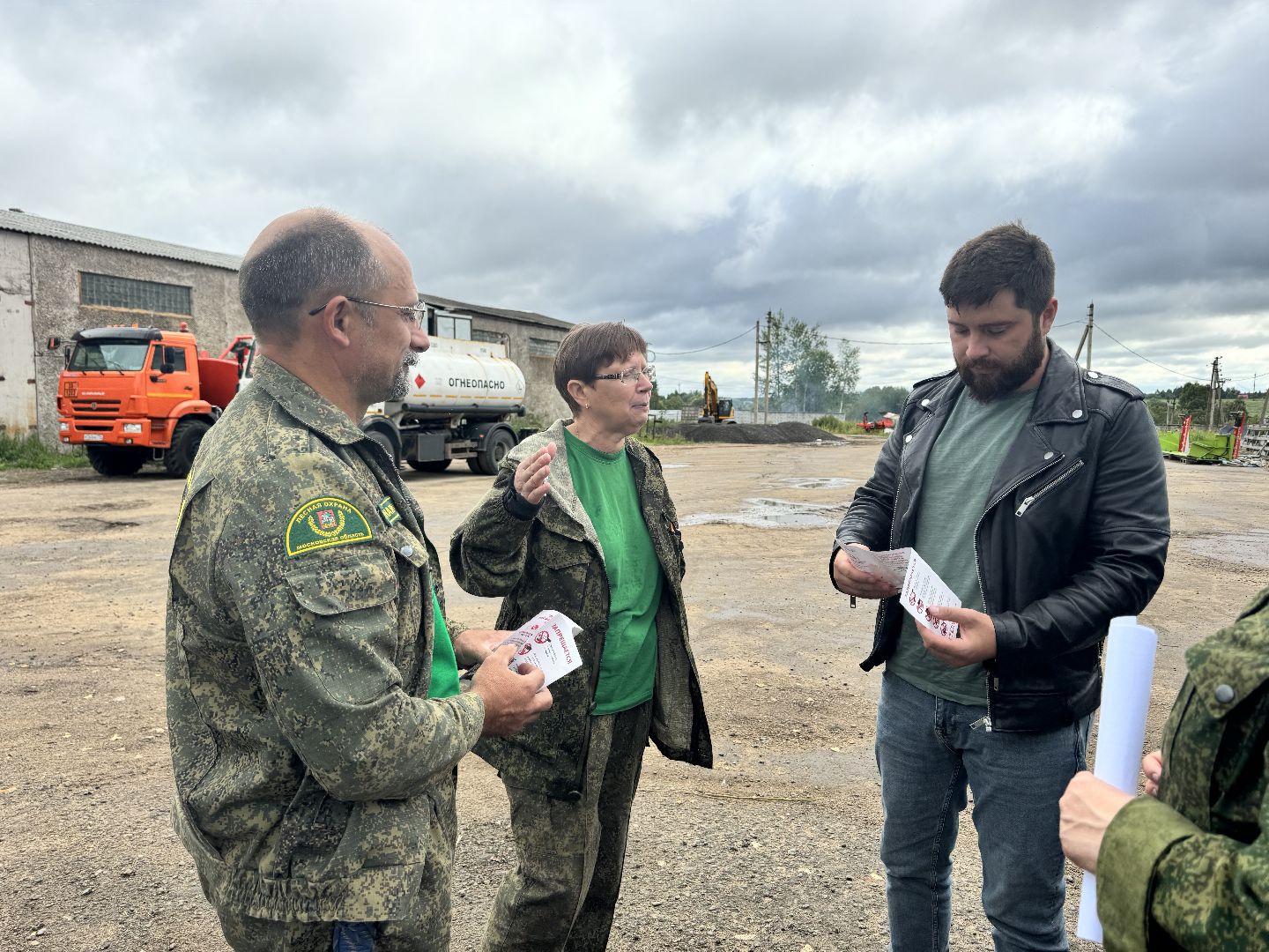 шаховская, лесничество, рейд по пожарной безопасности,