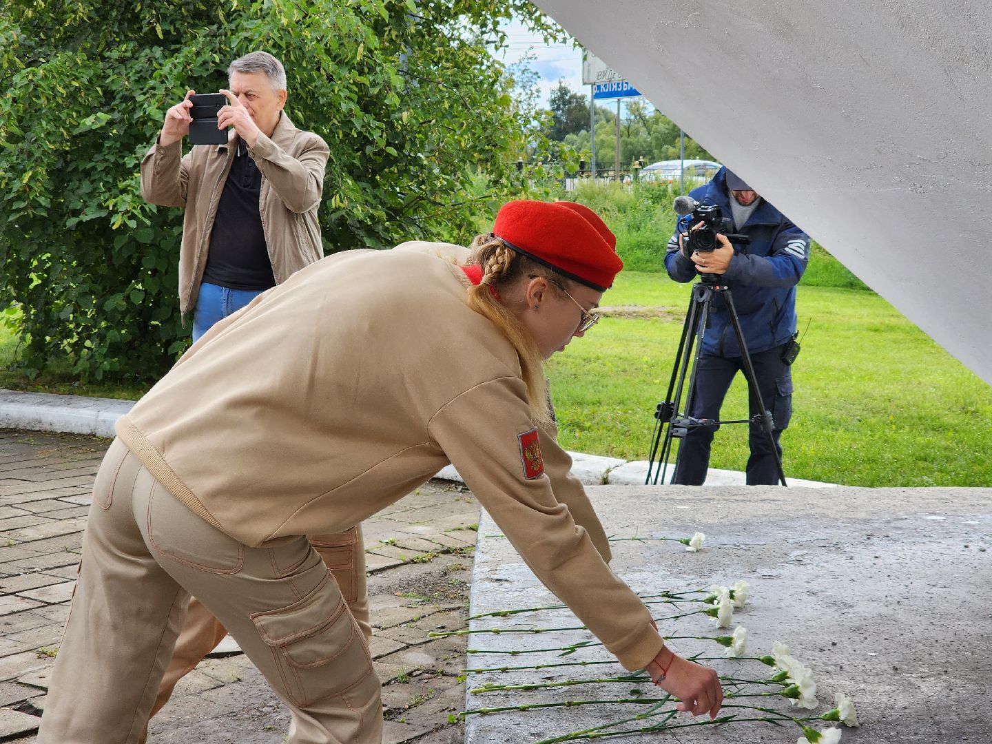 ногинск, общество, жители, день военно-воздушных сил, память, памятник, возложение цветов,