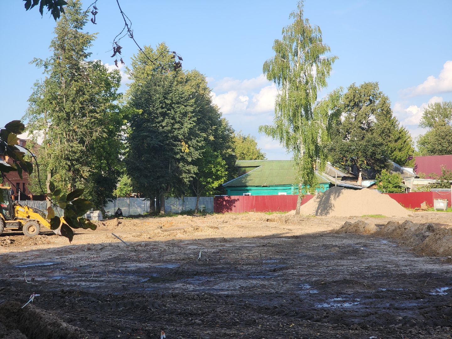 благоуйстройство, орехово-зуевский округ, куровское, Детский сквер,