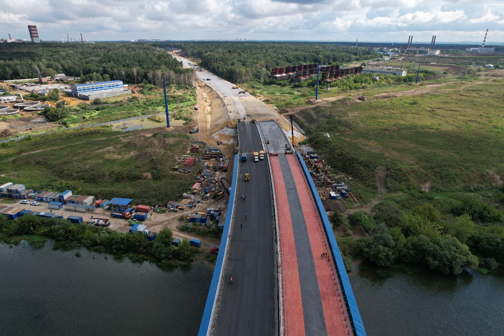 видео с коптера, юла, трасса, дороги, строительство, ленинский,